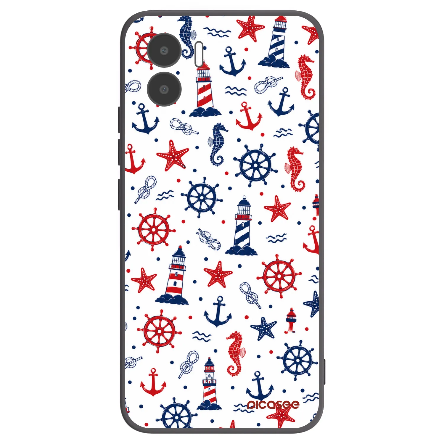 Picasee silikonski črni ovitek za Xiaomi Redmi A2 - Sailor Vibes