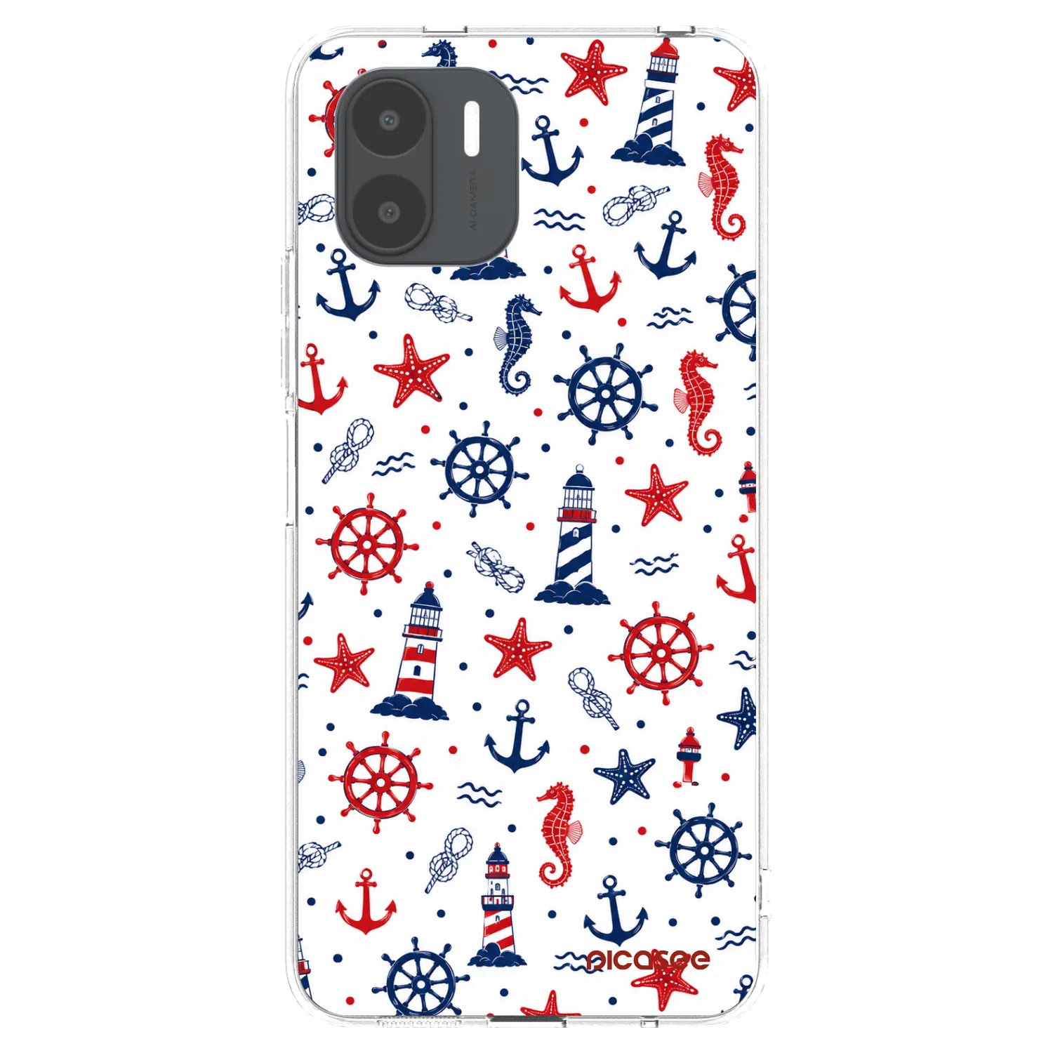 Picasee silikonski prozorni ovitek za Xiaomi Redmi A2 - Sailor Vibes