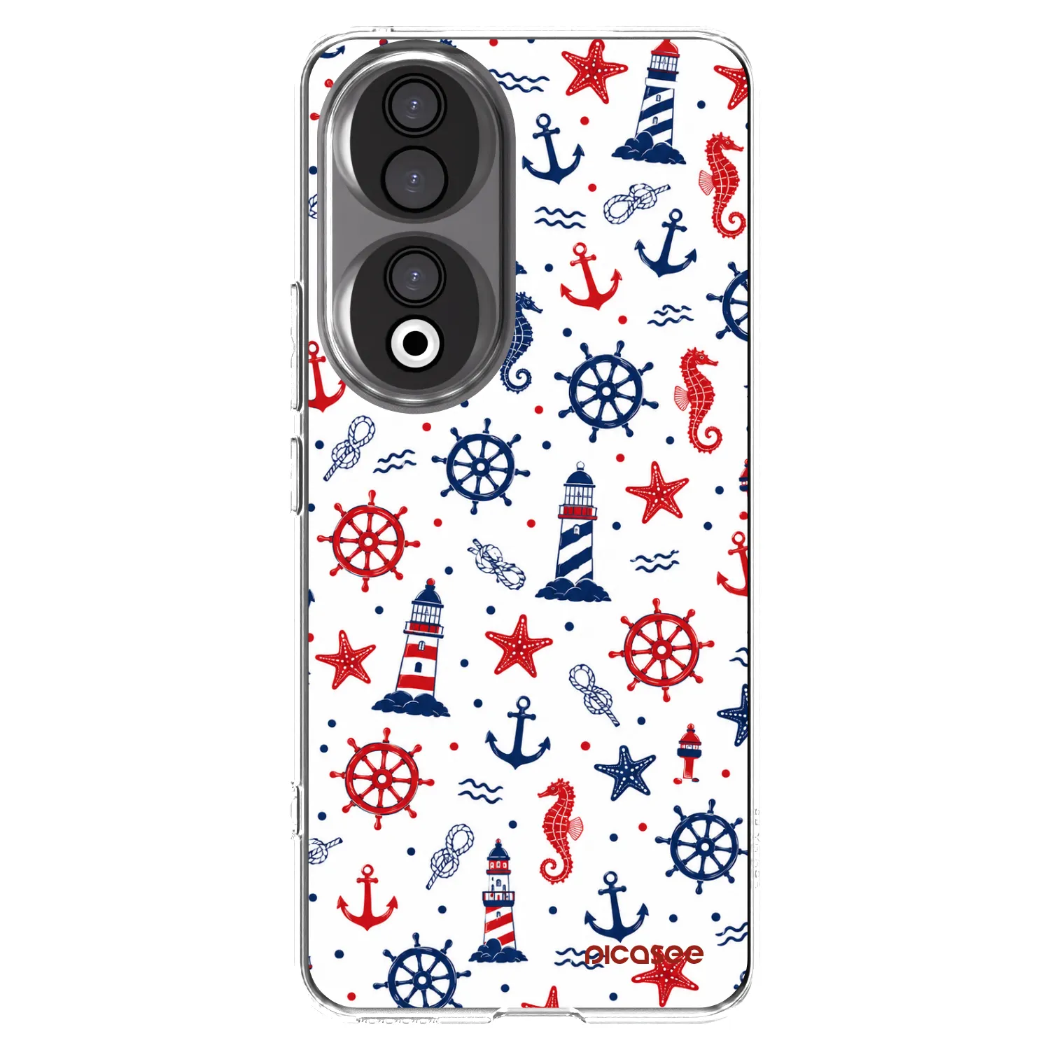 Picasee silikonski prozorni ovitek za Honor 90 5G - Sailor Vibes