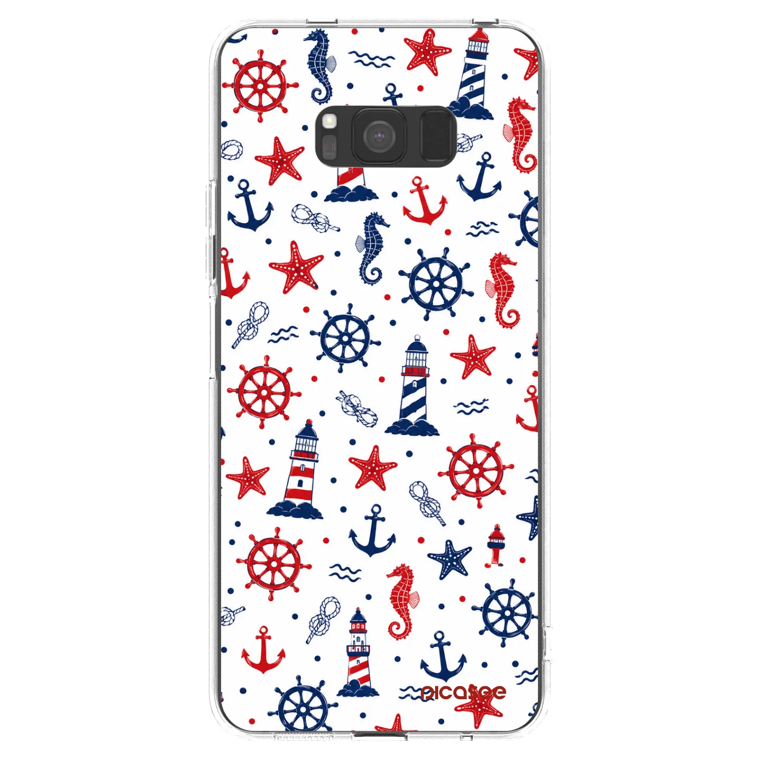 Picasee silikonski prozorni ovitek za Samsung Galaxy S8 G950F - Sailor Vibes