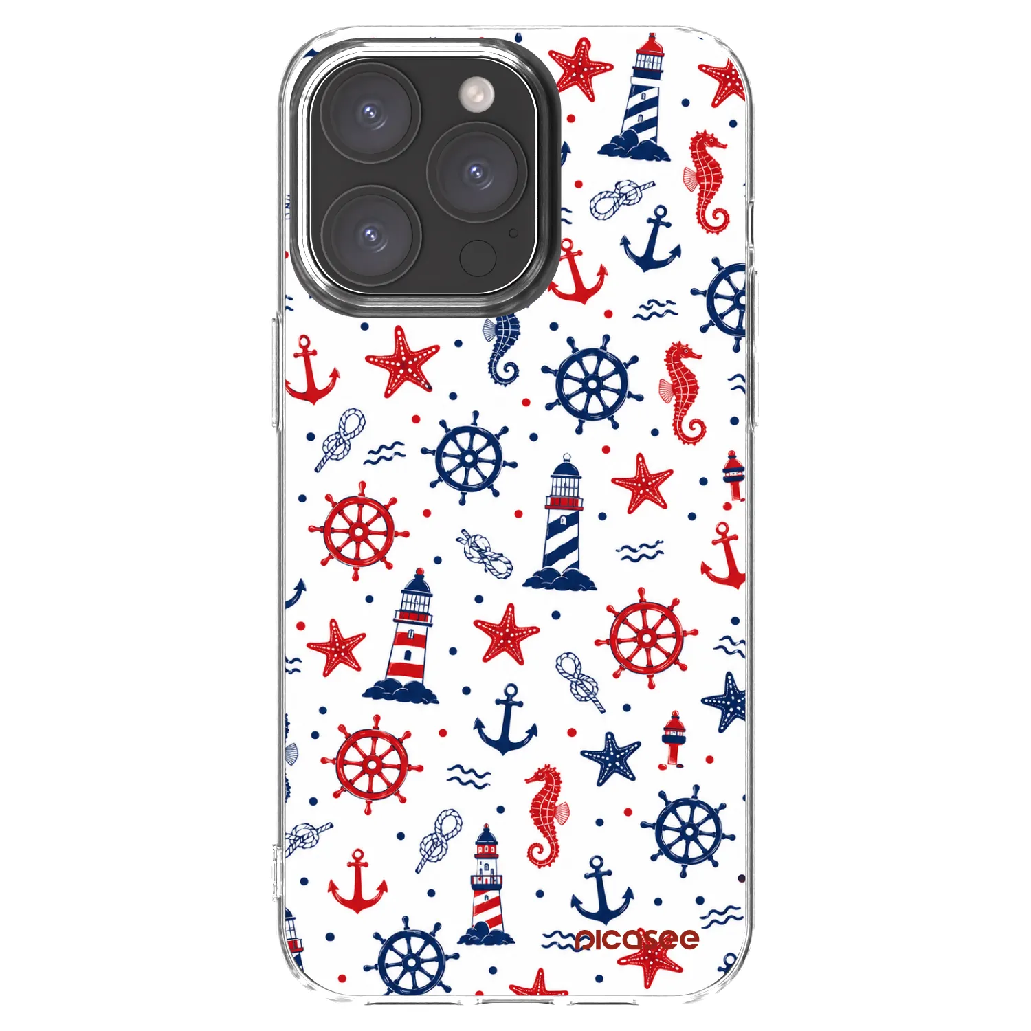 Picasee silikonski prozorni ovitek za Apple iPhone 15 Pro Max - Sailor Vibes
