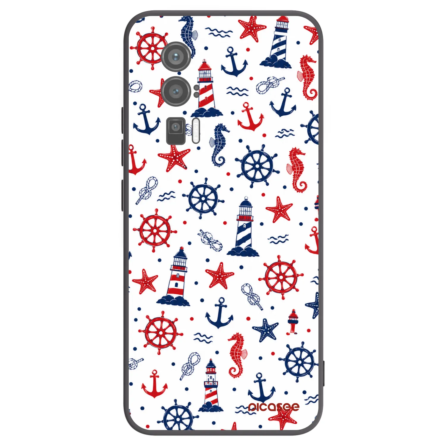 Picasee silikonski črni ovitek za Xiaomi Poco F5 Pro 5G - Sailor Vibes