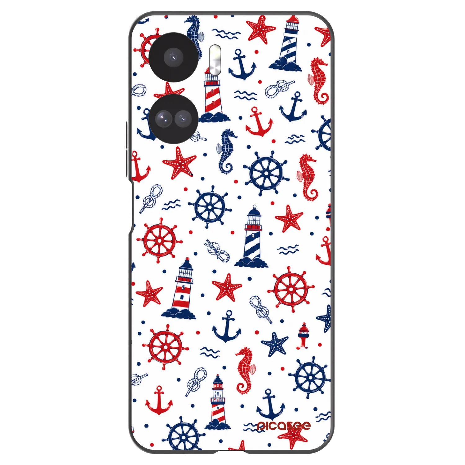 Picasee silikonski črni ovitek za Honor 90 Lite 5G - Sailor Vibes