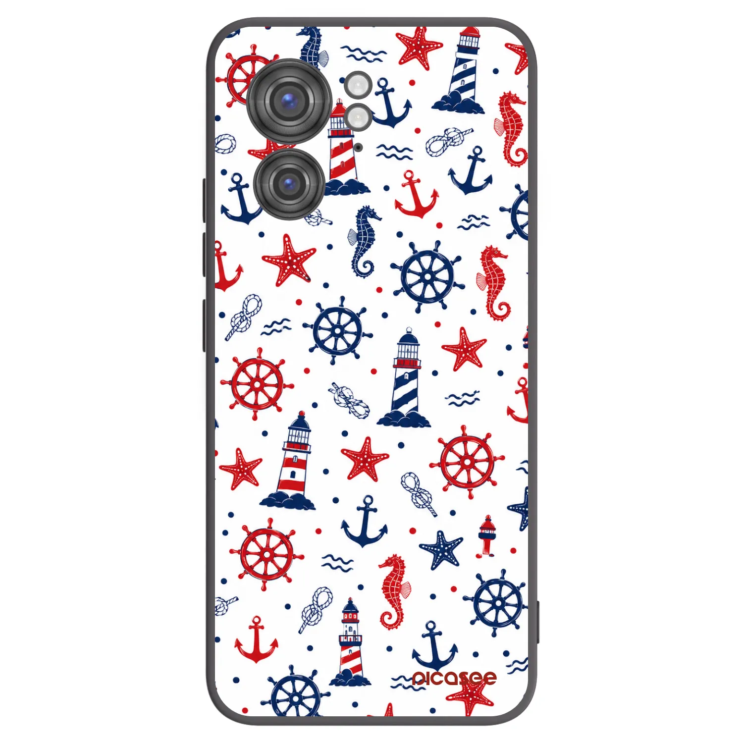 Picasee silikonski črni ovitek za Motorola Edge 40 - Sailor Vibes