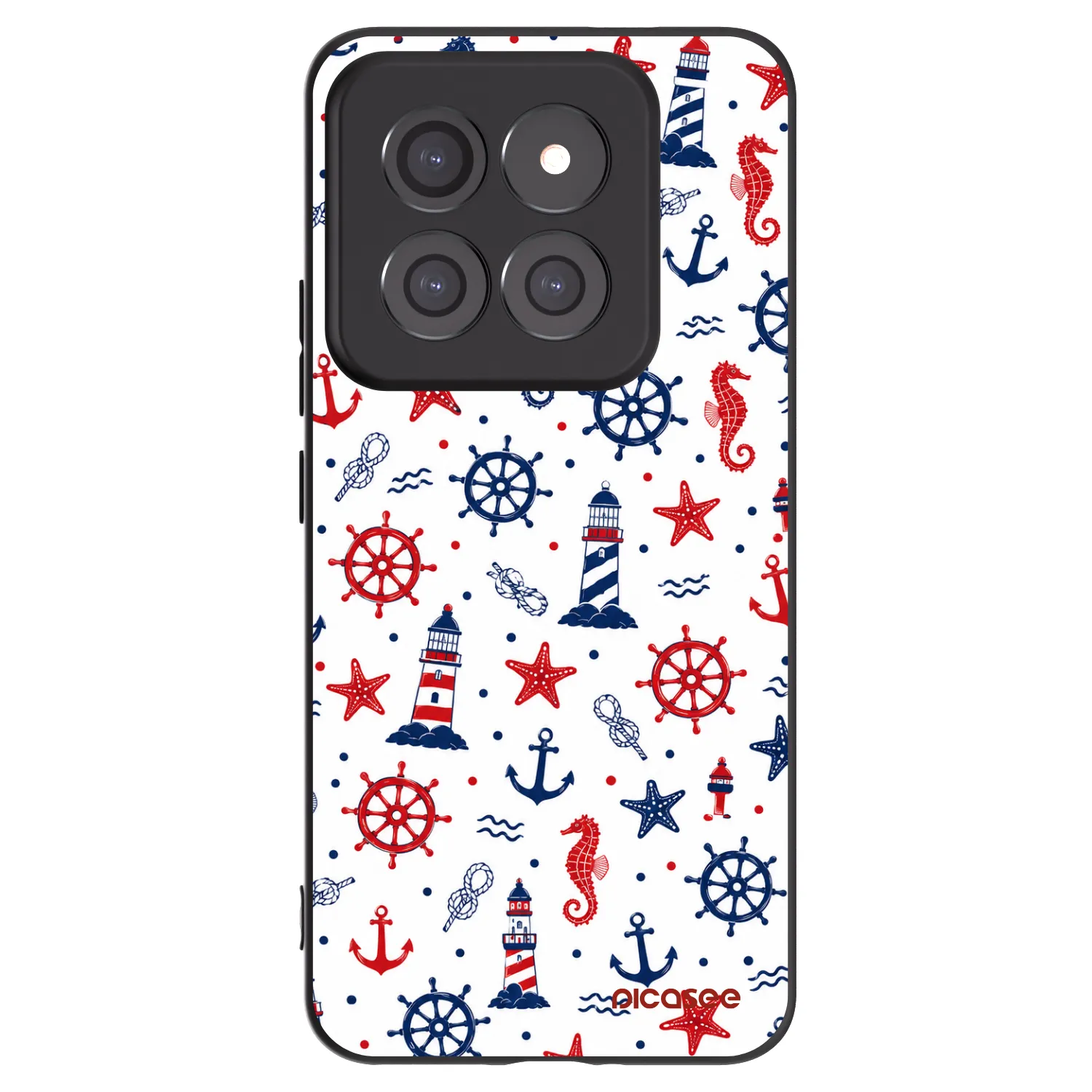 Picasee silikonski črni ovitek za Xiaomi 14 Pro - Sailor Vibes
