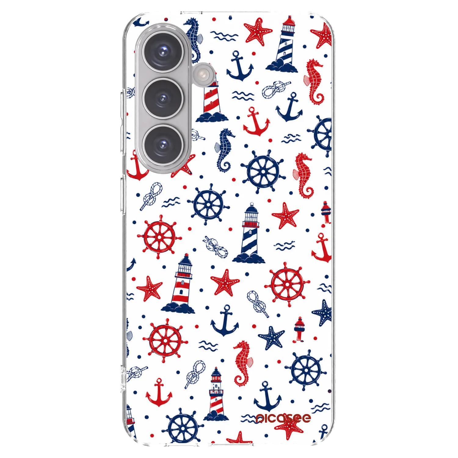 Picasee silikonski prozorni ovitek za Samsung Galaxy S24 S921B 5G - Sailor Vibes
