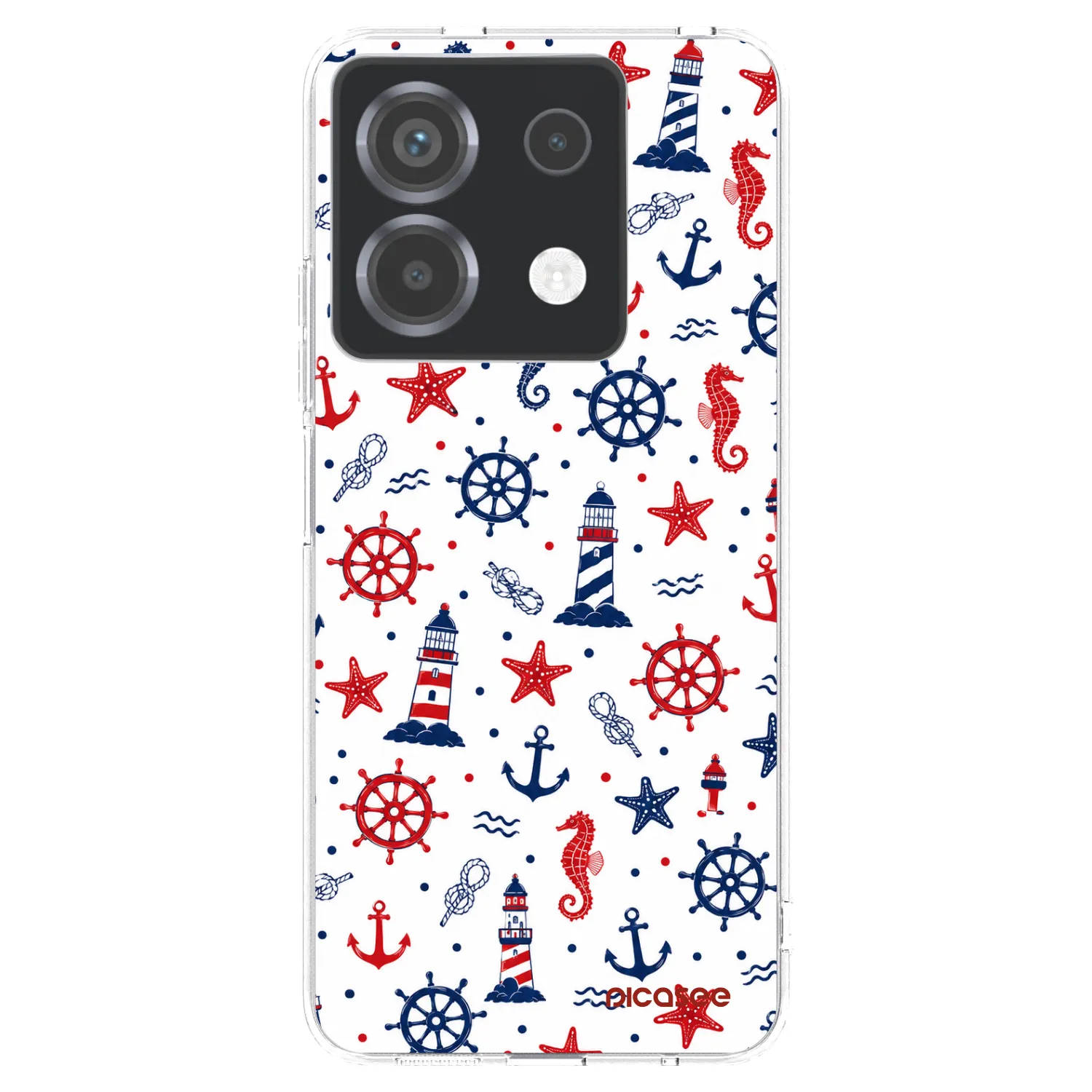 Picasee silikonski prozorni ovitek za Xiaomi Poco X6 - Sailor Vibes