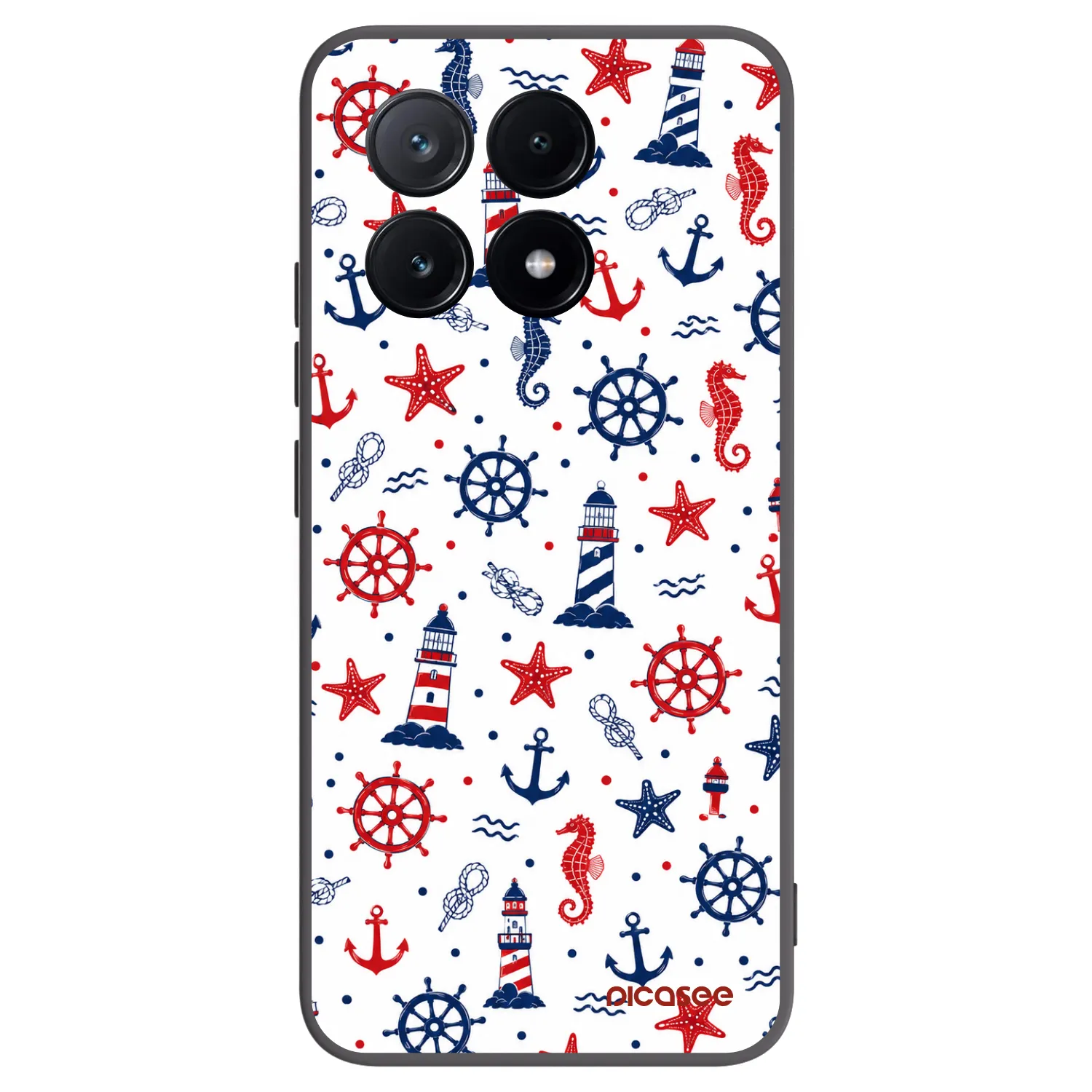 Picasee silikonski črni ovitek za Xiaomi Poco X6 Pro - Sailor Vibes