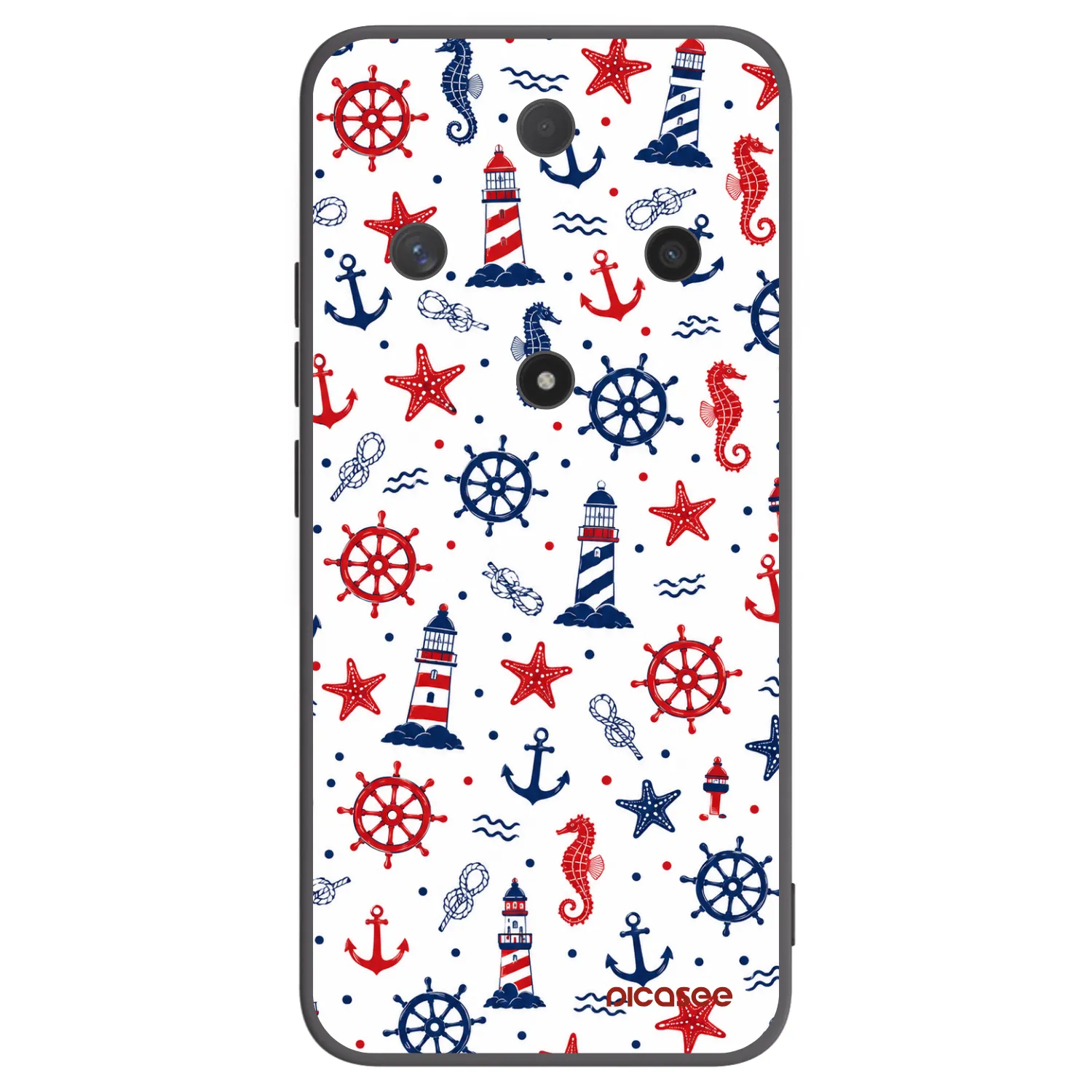 Picasee silikonski črni ovitek za Honor Magic6 Lite 5G - Sailor Vibes