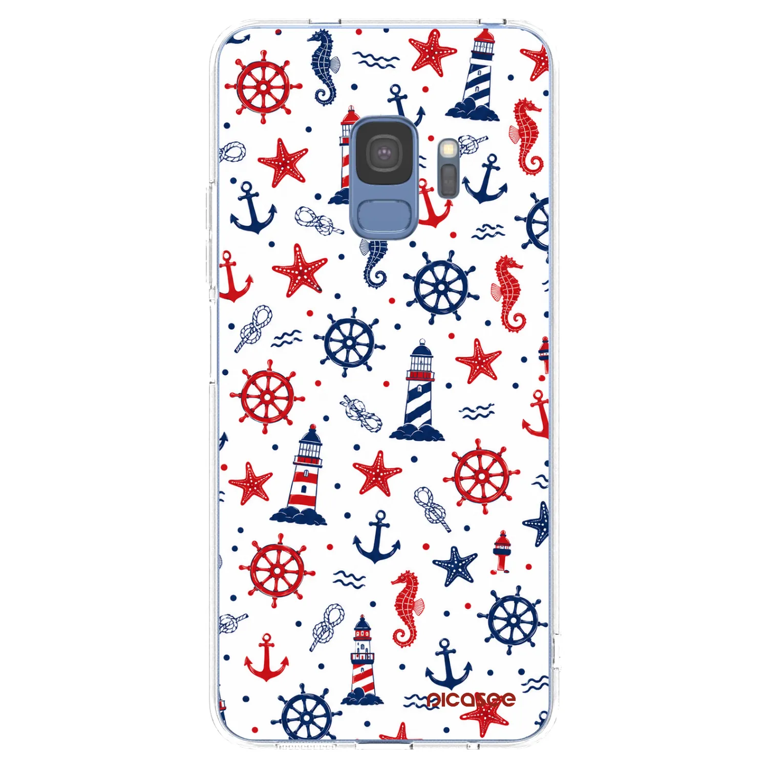 Picasee silikonski prozorni ovitek za Samsung Galaxy S9 G960F - Sailor Vibes