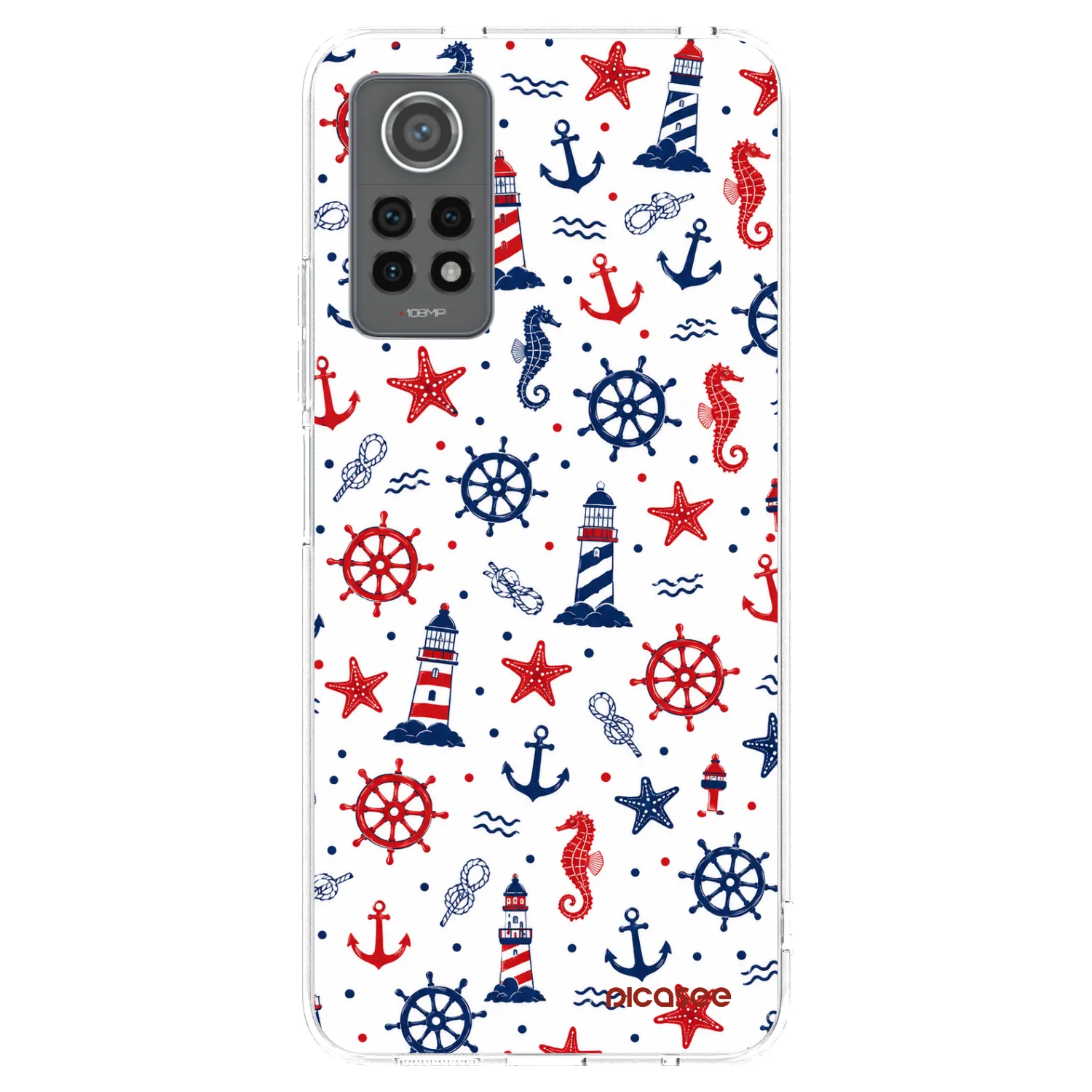 Picasee silikonski prozorni ovitek za Xiaomi Redmi Note 12 Pro 4G - Sailor Vibes