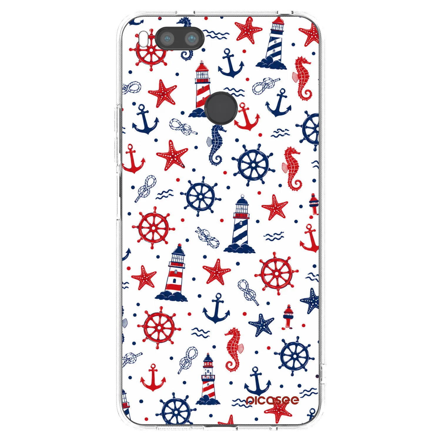 Picasee silikonski prozorni ovitek za Xiaomi Mi A1 Global - Sailor Vibes