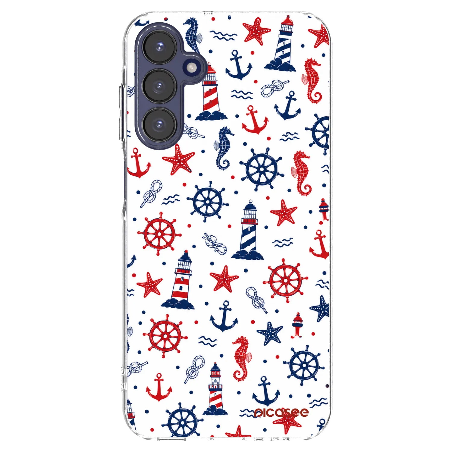 Picasee silikonski prozorni ovitek za Samsung Galaxy A15 A155F 4G - Sailor Vibes