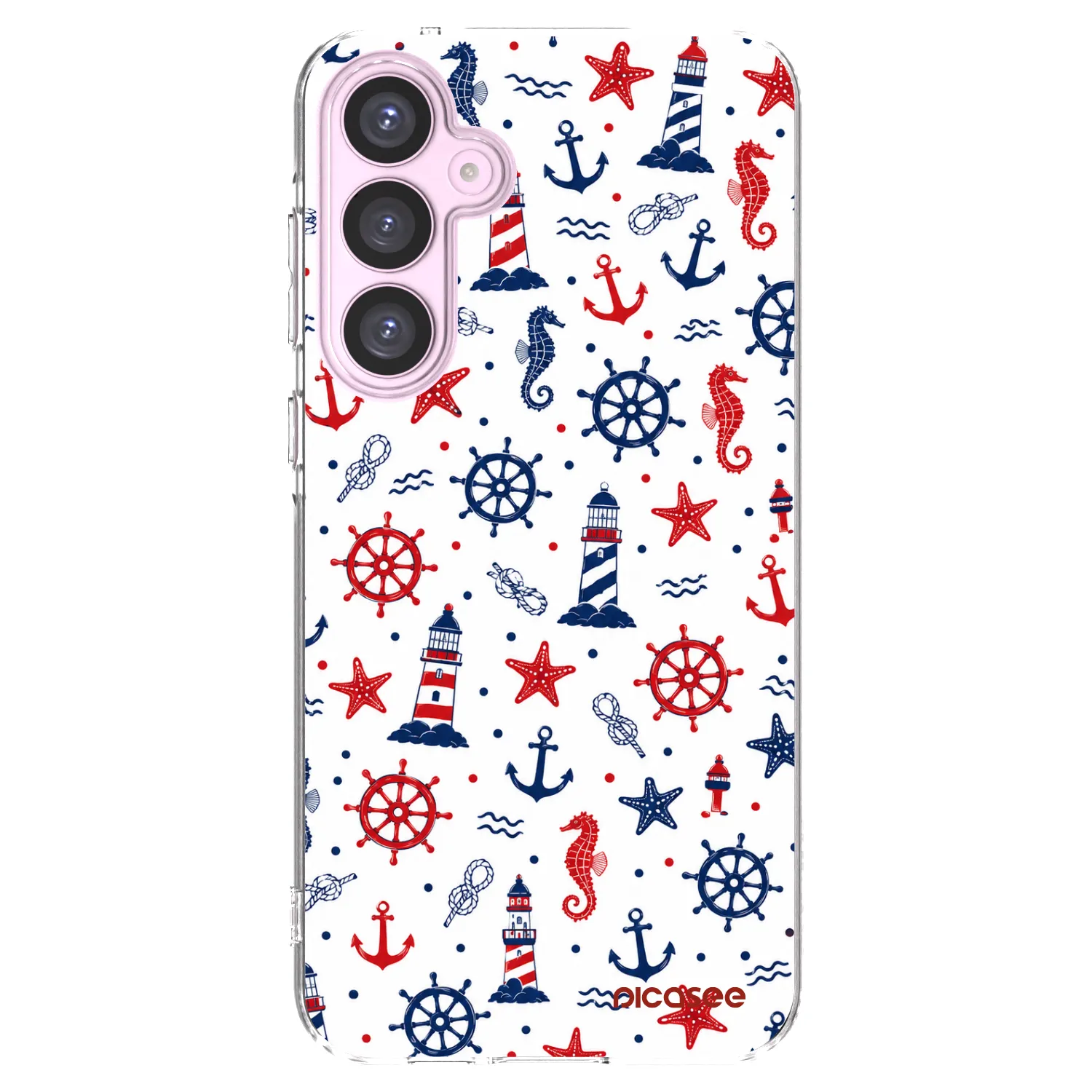 Picasee silikonski prozorni ovitek za Samsung Galaxy A55 5G A556B - Sailor Vibes