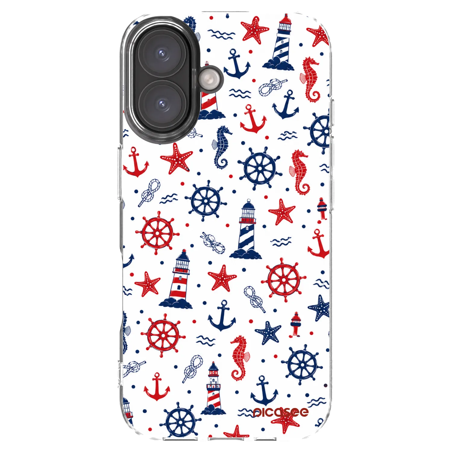 Picasee silikonski prozorni ovitek za Apple iPhone 16 - Sailor Vibes