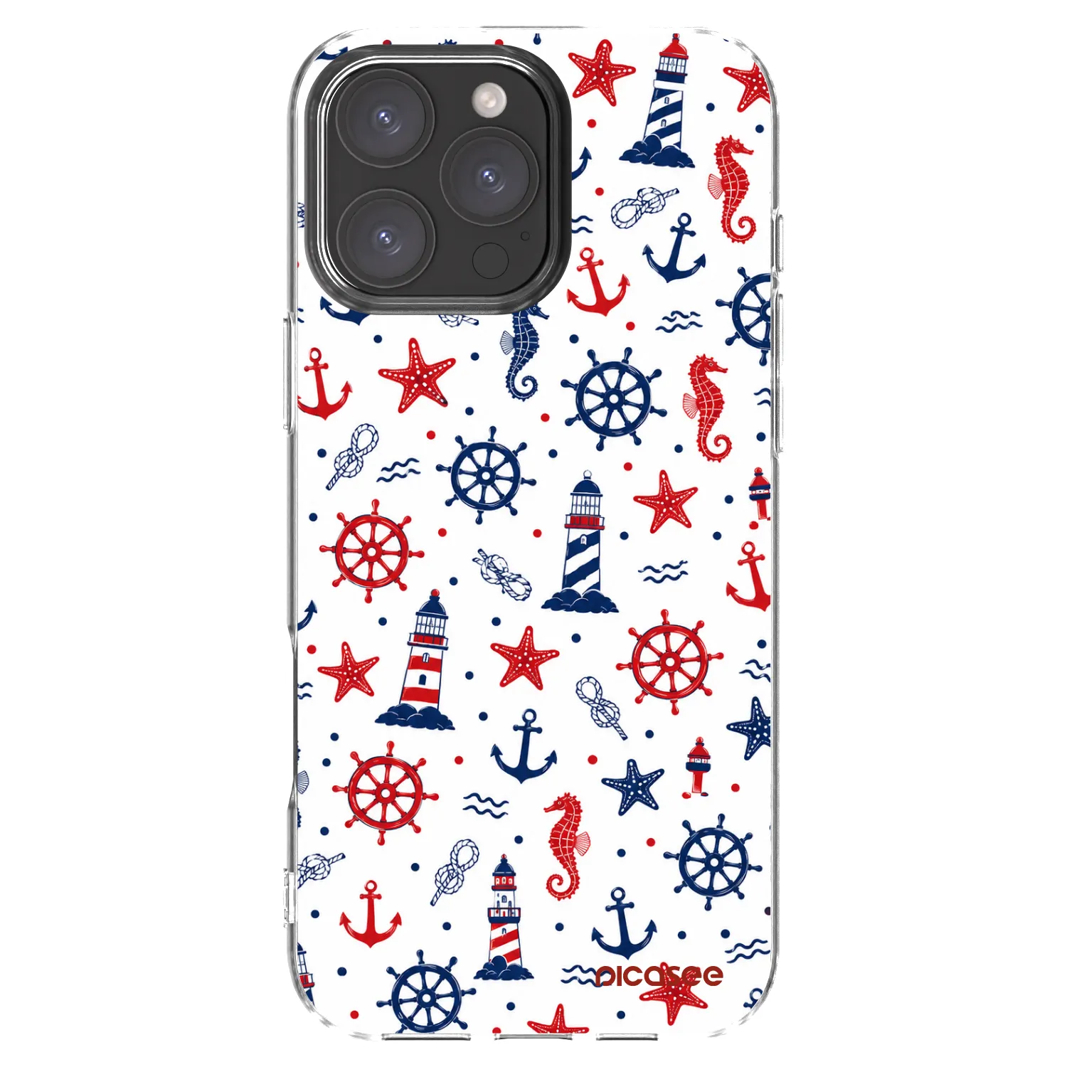 Picasee silikonski prozorni ovitek za Apple iPhone 16 Pro Max - Sailor Vibes