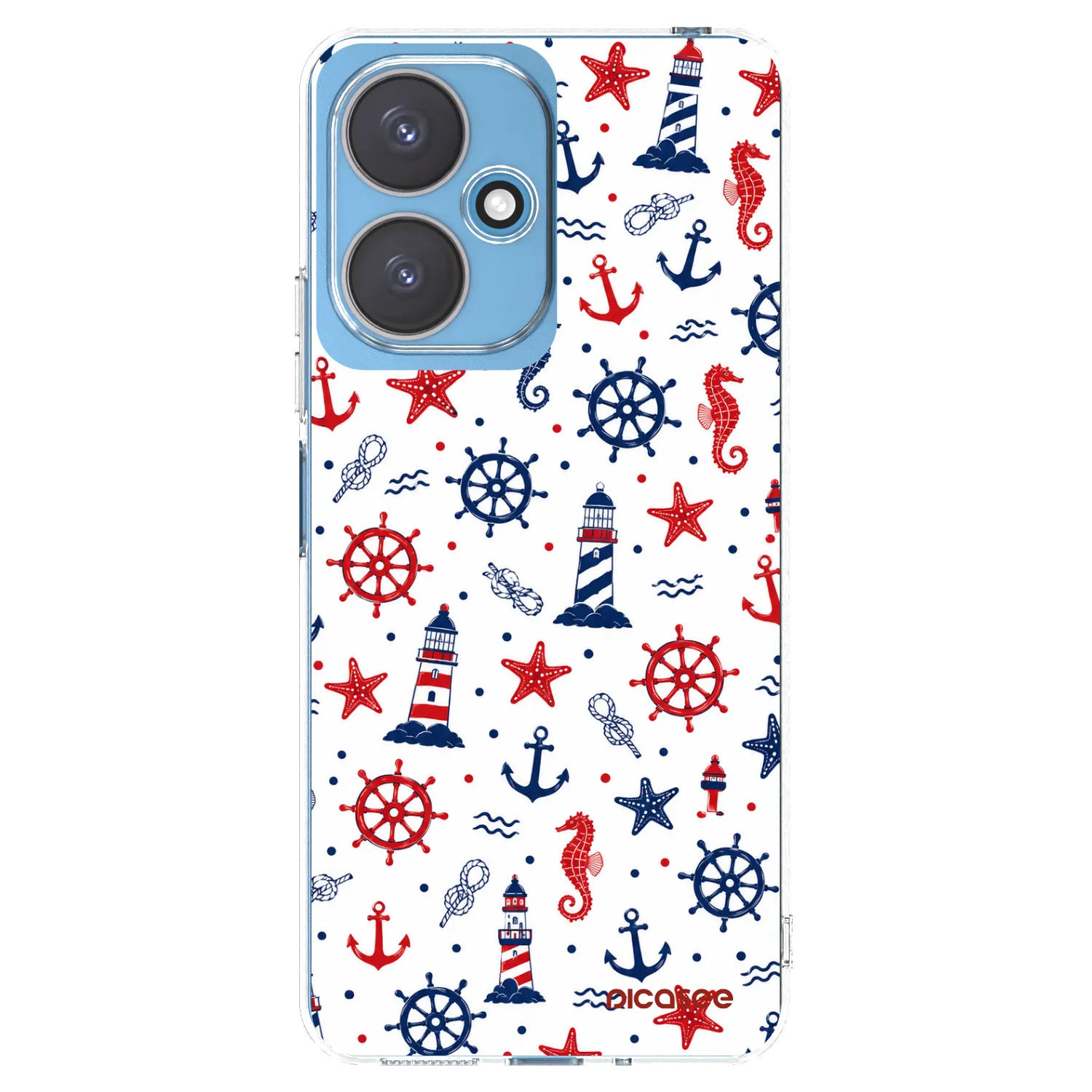 Picasee silikonski prozorni ovitek za Xiaomi Redmi 13C 5G - Sailor Vibes