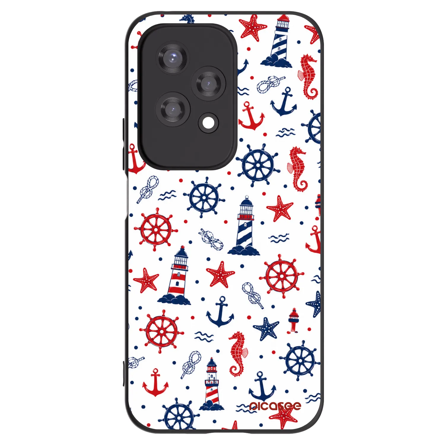 Picasee silikonski črni ovitek za Honor 200 Lite - Sailor Vibes