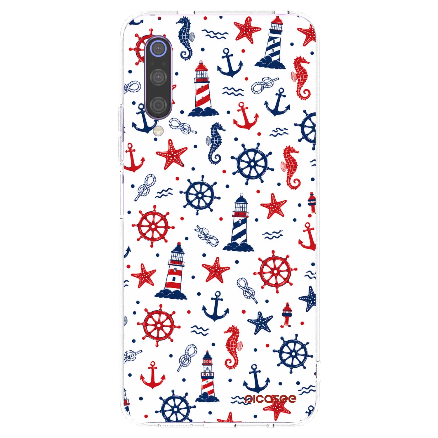 Picasee silikonski prozorni ovitek za Xiaomi Mi 9 - Sailor Vibes