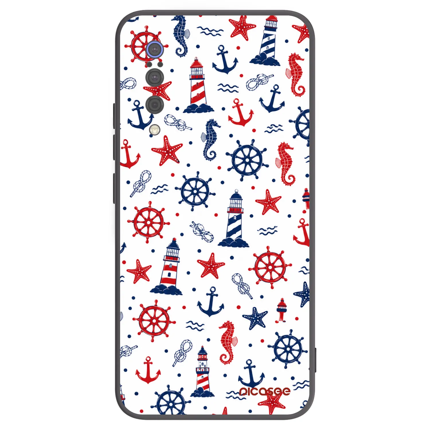 Picasee silikonski črni ovitek za Xiaomi Mi 9 - Sailor Vibes