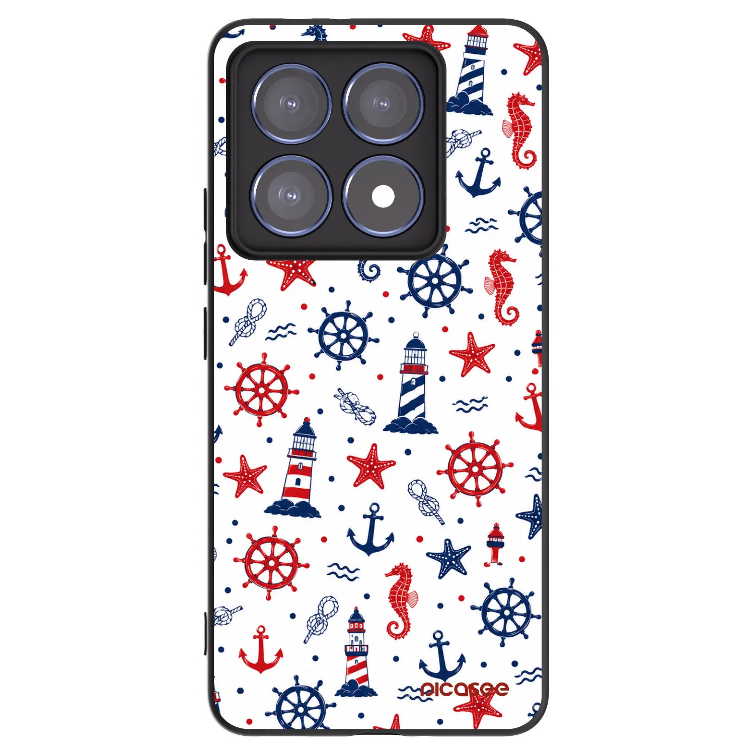 Picasee silikonski črni ovitek za Xiaomi 14T Pro - Sailor Vibes