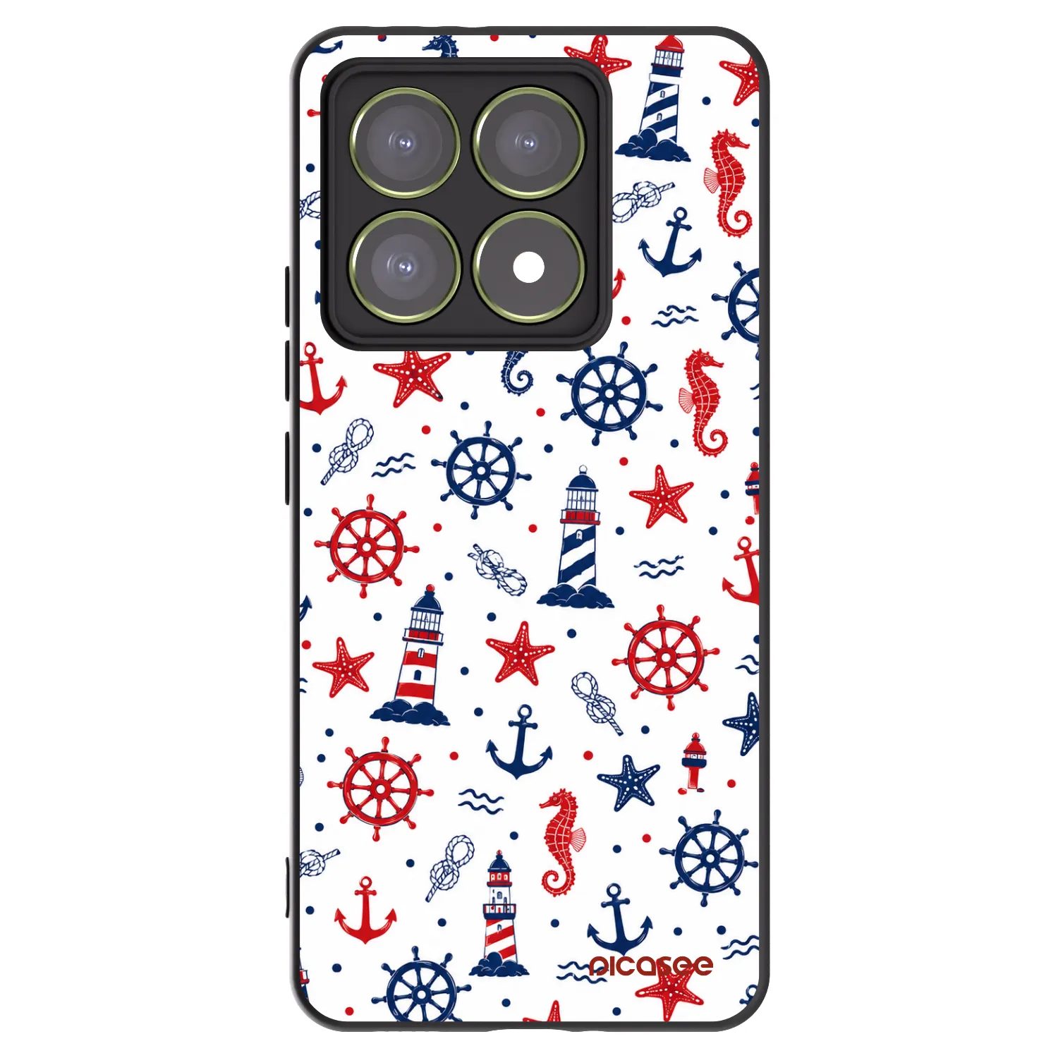 Picasee silikonski črni ovitek za Xiaomi 14T - Sailor Vibes