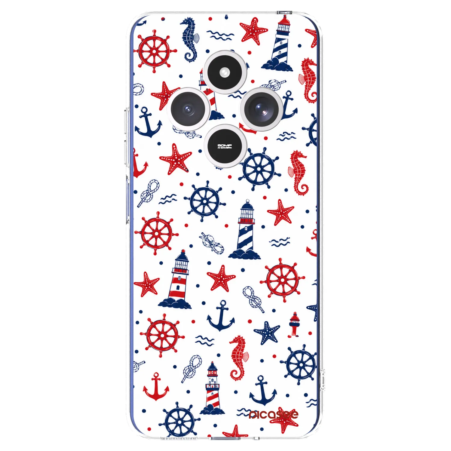 Picasee silikonski prozorni ovitek za Xiaomi Redmi 14C - Sailor Vibes