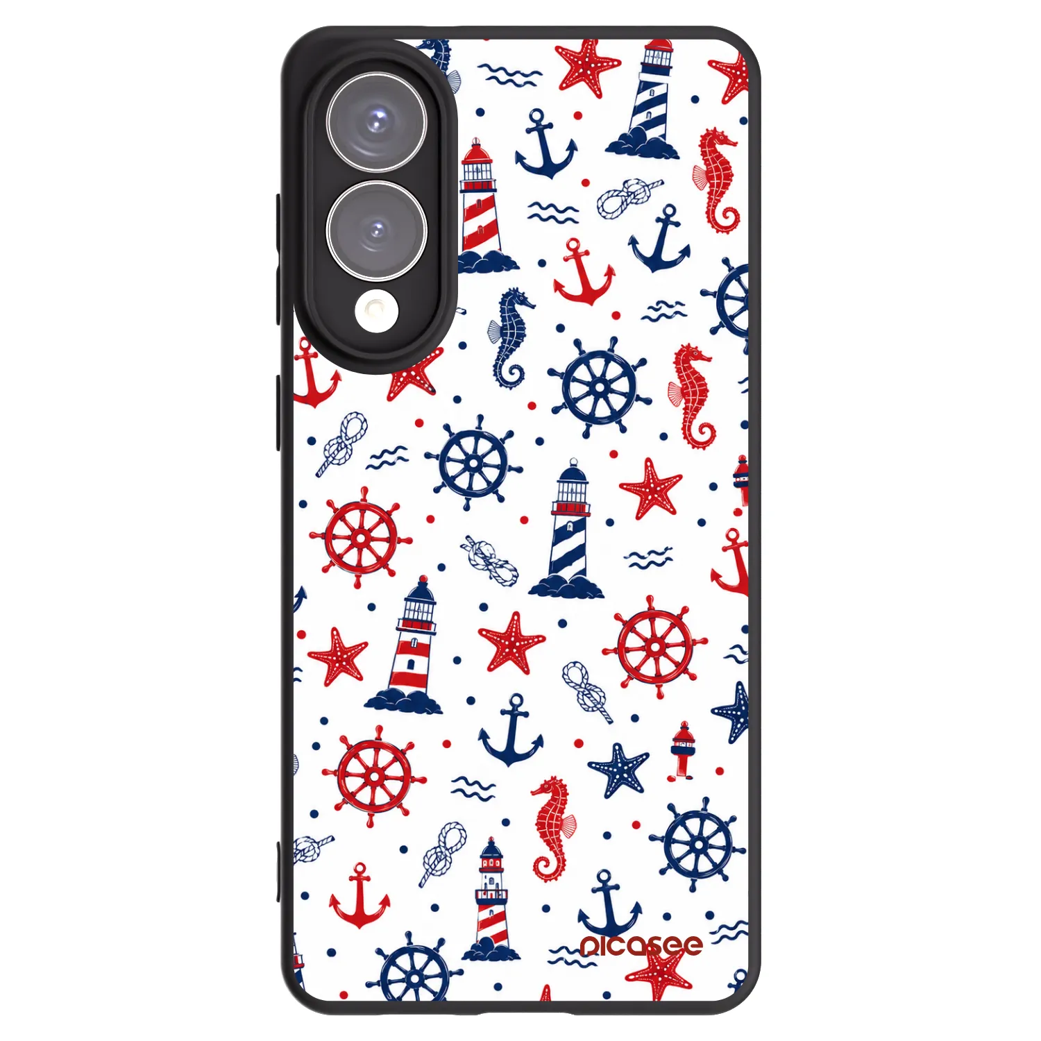 Picasee silikonski črni ovitek za Samsung Galaxy S25 Edge 5G - Sailor Vibes