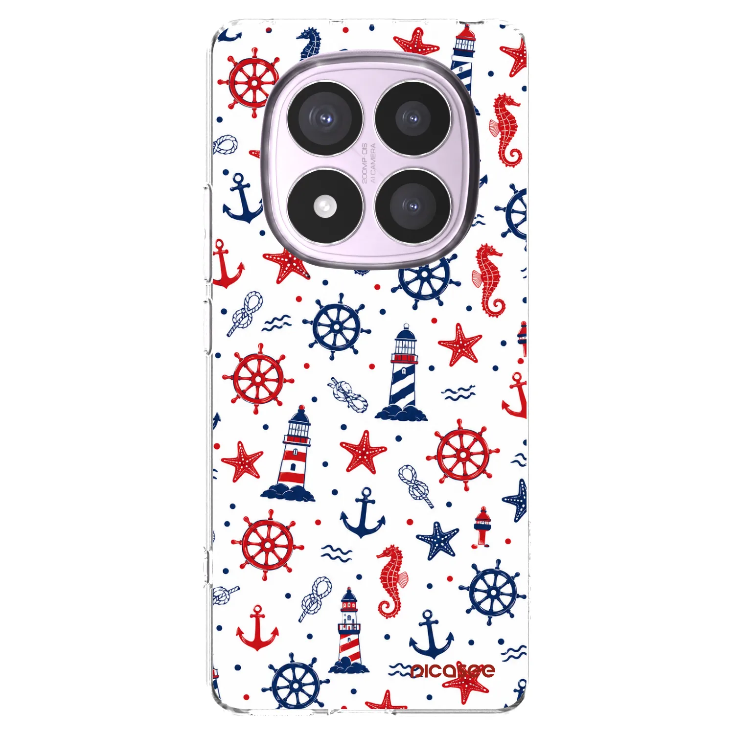 Picasee silikonski prozorni ovitek za Xiaomi Redmi Note 14 Pro 4G - Sailor Vibes
