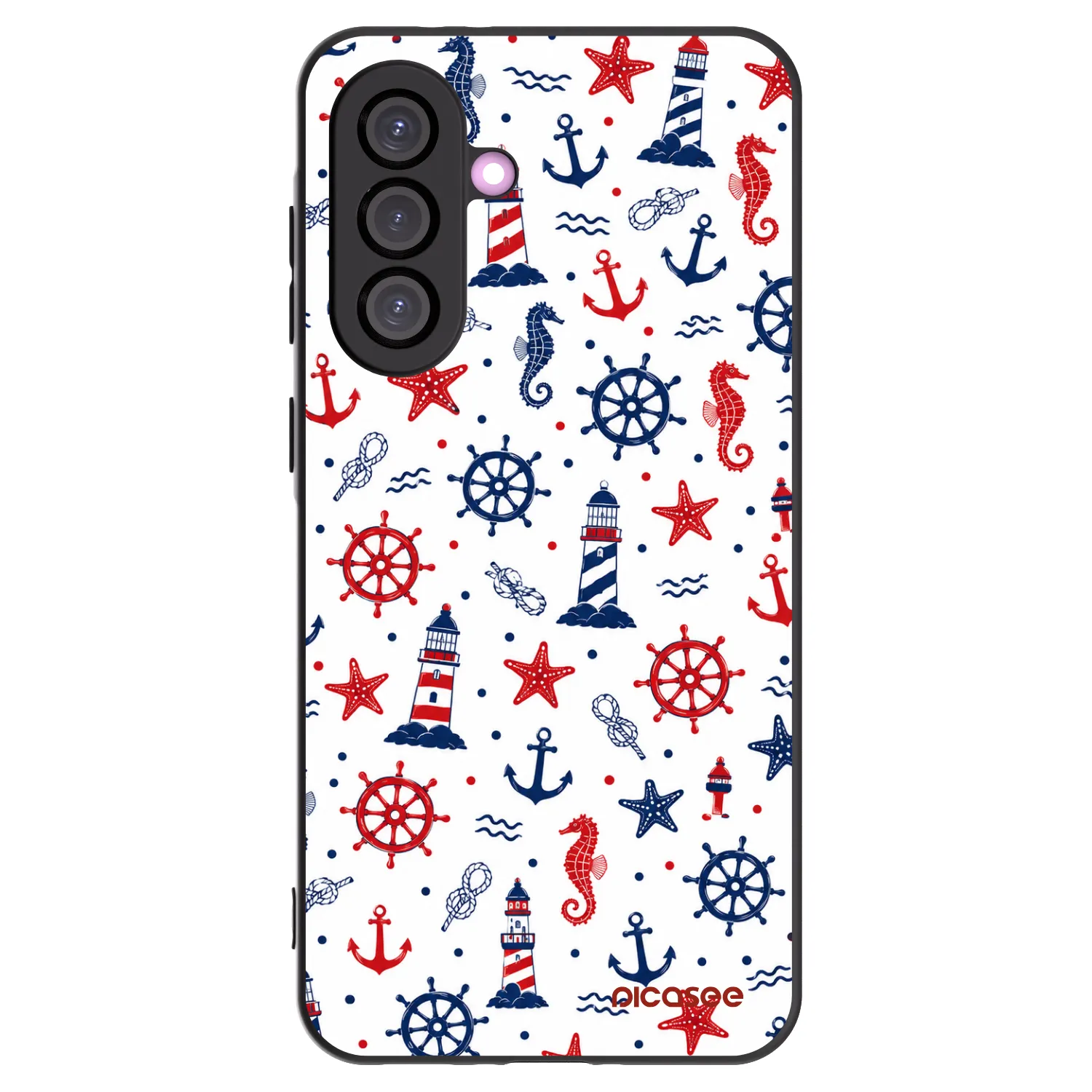 Picasee silikonski črni ovitek za Samsung Galaxy A36 5G - Sailor Vibes