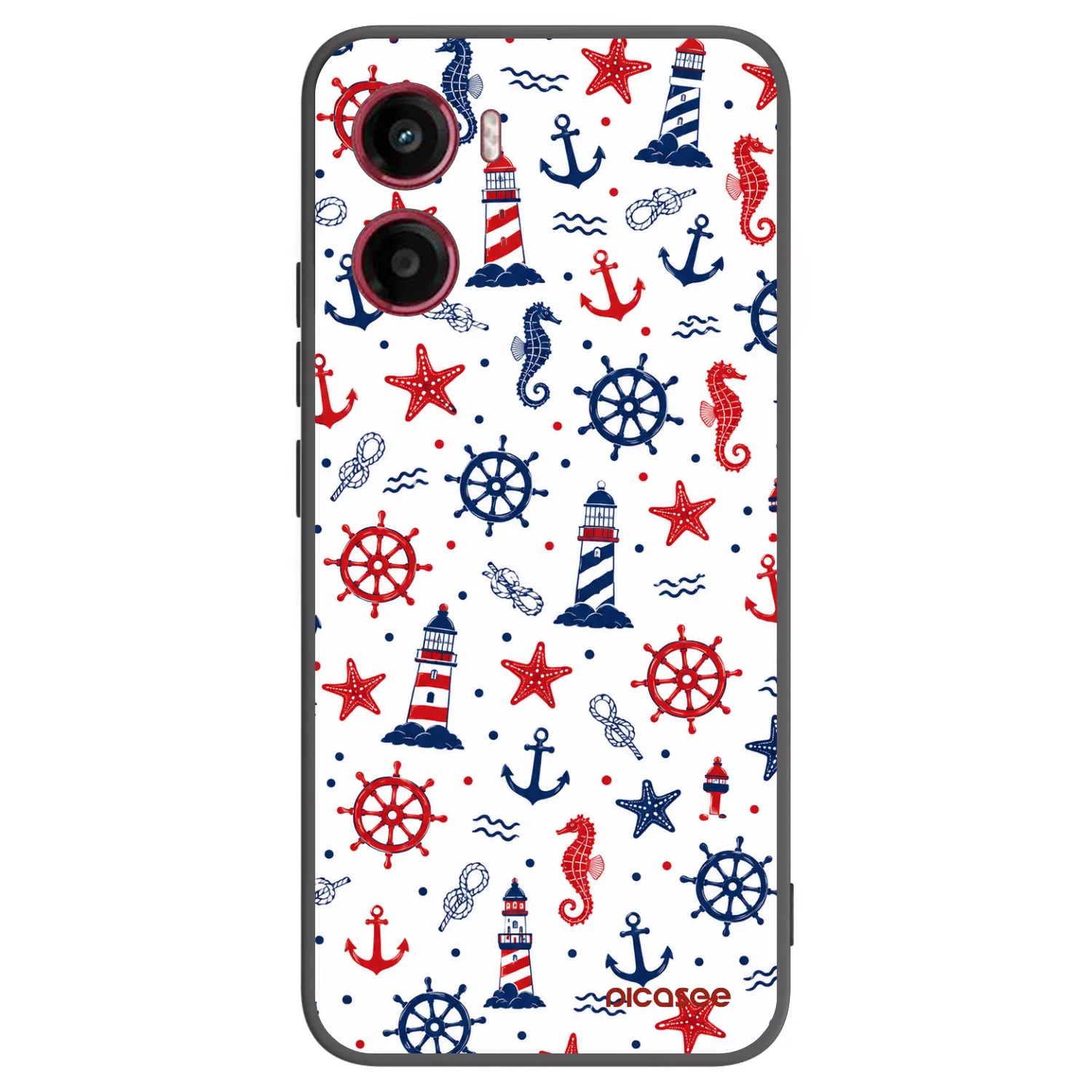 Picasee silikonski črni ovitek za Motorola Moto G05 - Sailor Vibes