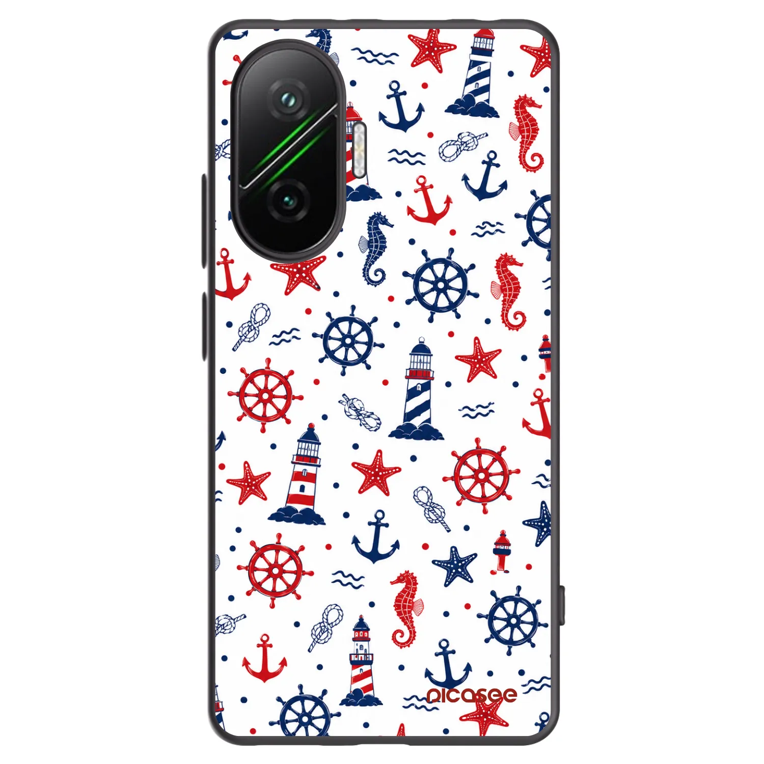 Picasee silikonski črni ovitek za Xiaomi Poco F7 Pro 5G - Sailor Vibes
