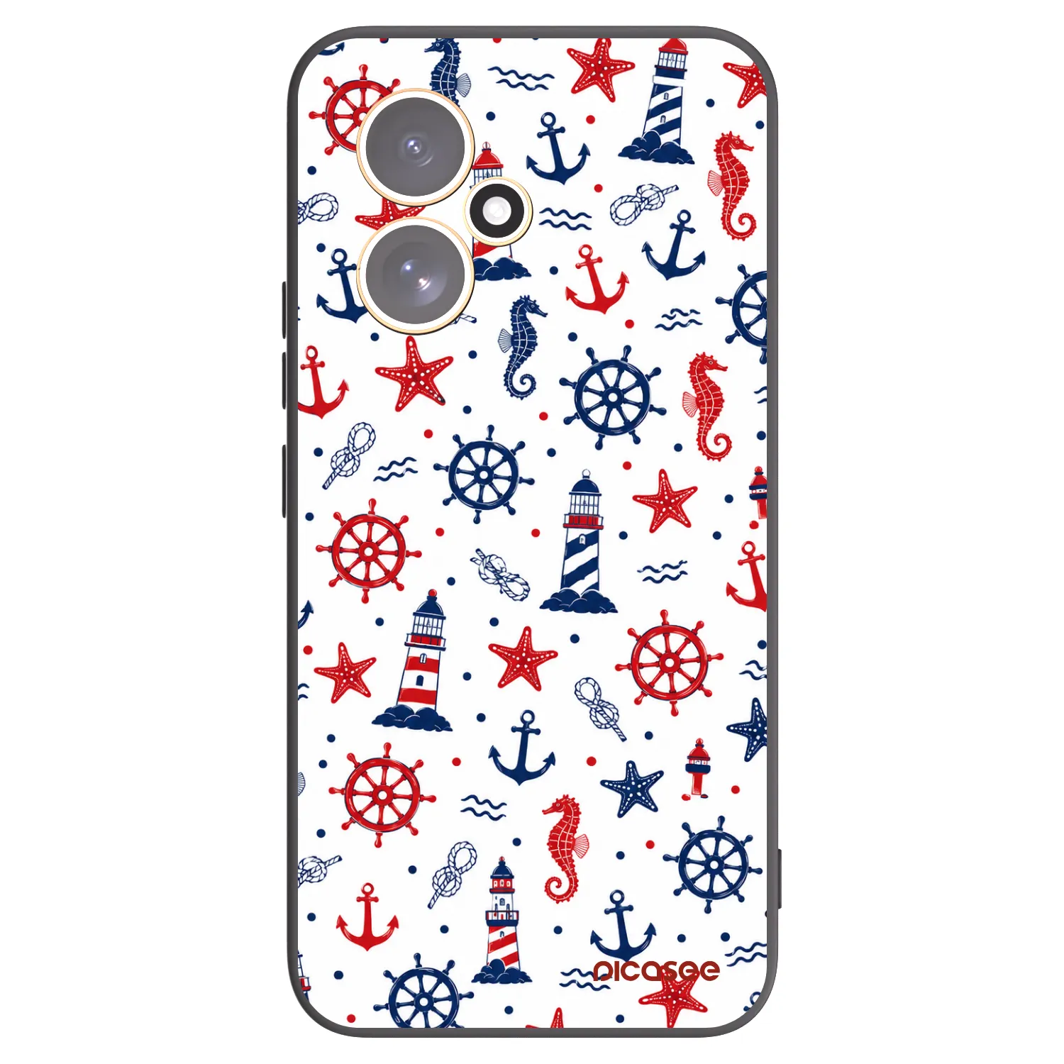 Picasee silikonski črni ovitek za Honor 400 5G - Sailor Vibes