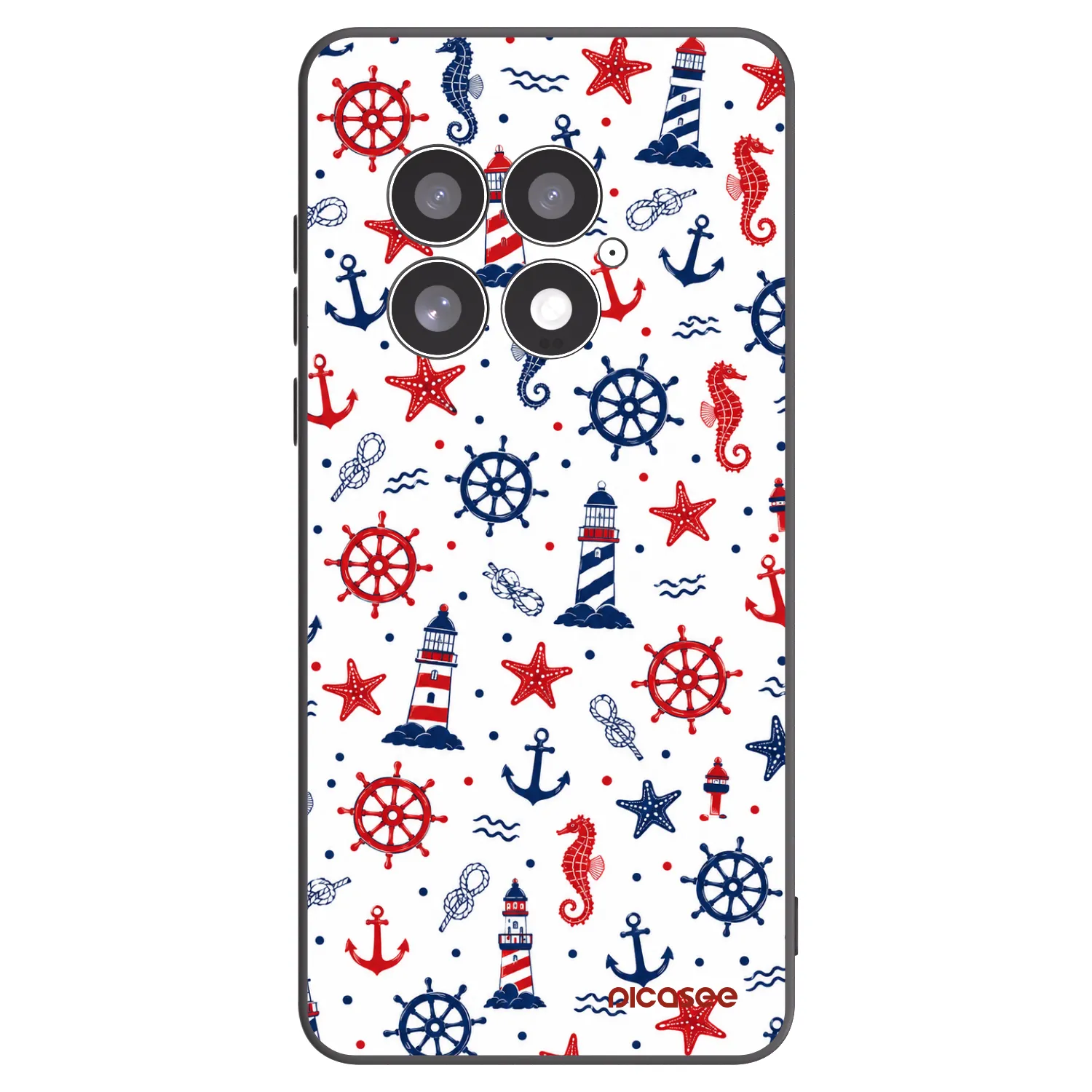 Picasee silikonski črni ovitek za OnePlus 13 5G - Sailor Vibes