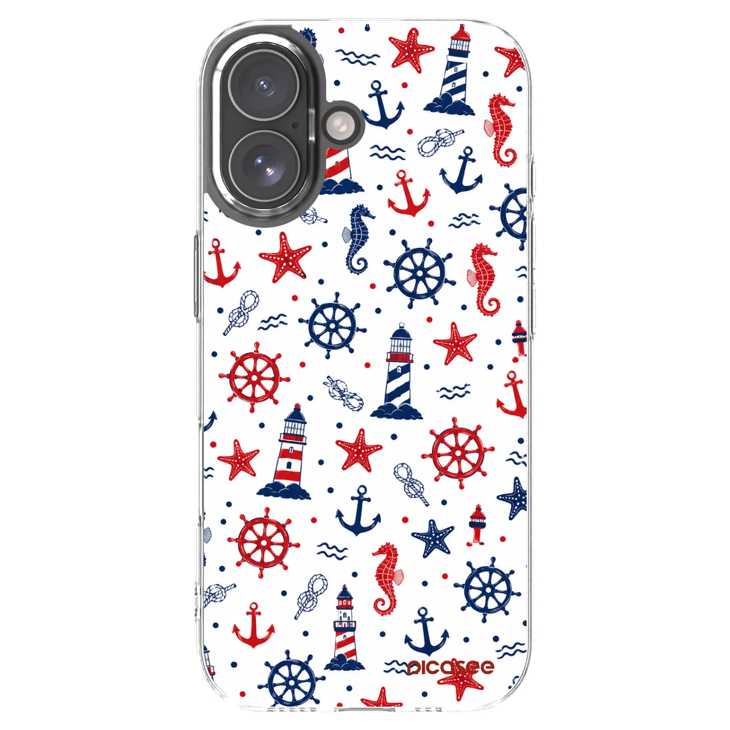 Picasee silikonski prozorni ovitek za Apple iPhone 17 - Sailor Vibes