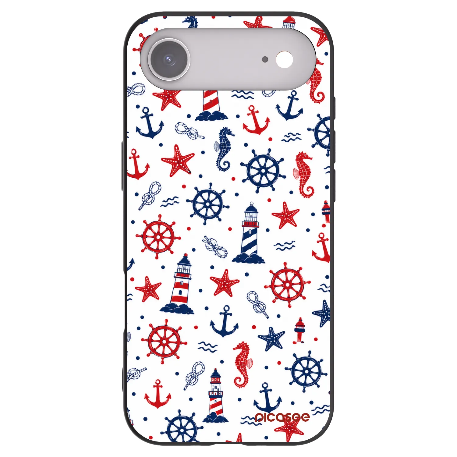 Picasee silikonski črni ovitek za Apple iPhone Air - Sailor Vibes