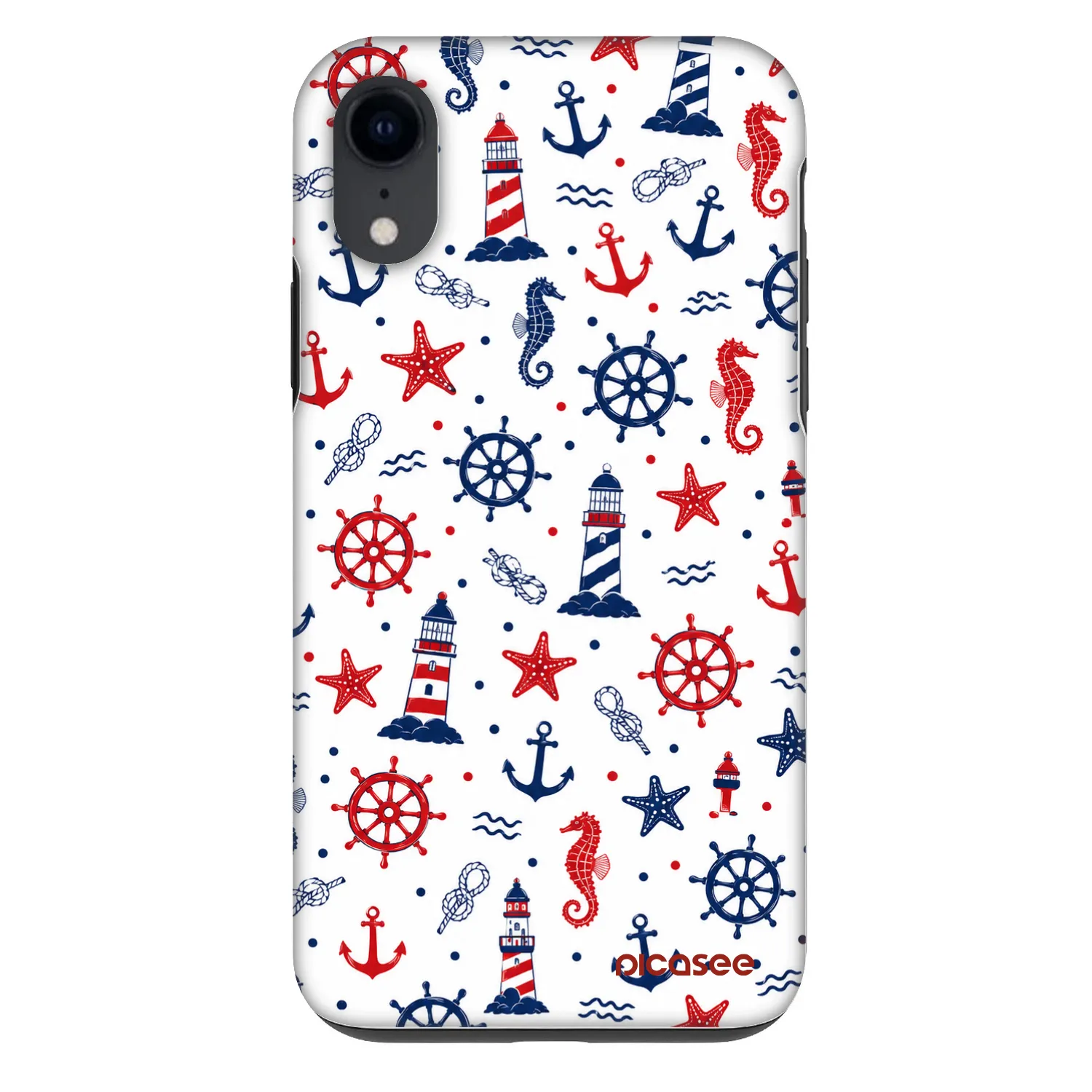 Picasee Fashion Case za Apple iPhone XR - Sailor Vibes