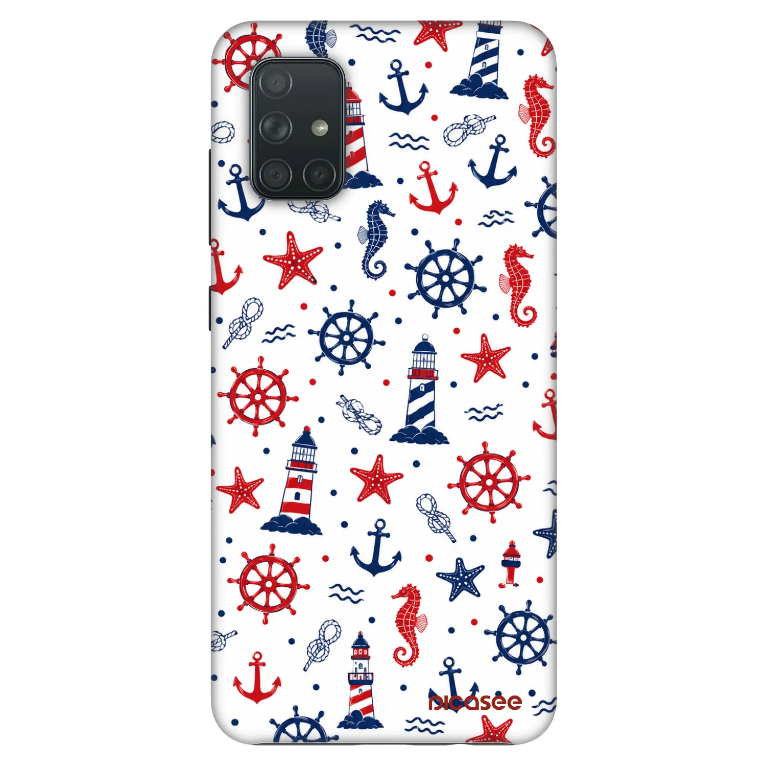 Picasee Fashion Case za Samsung Galaxy A71 A715F - Sailor Vibes