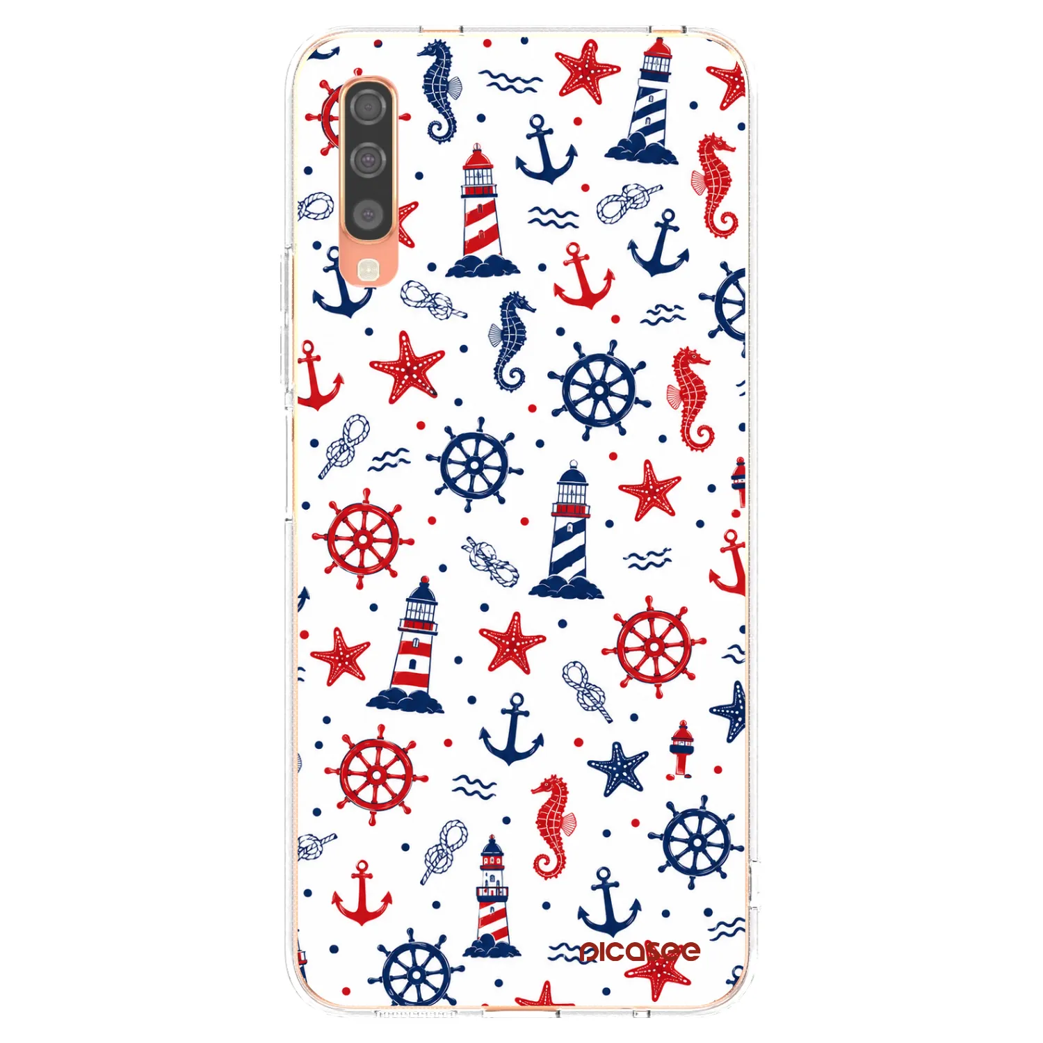 Picasee silikonski prozorni ovitek za Samsung Galaxy A70 A705F - Sailor Vibes