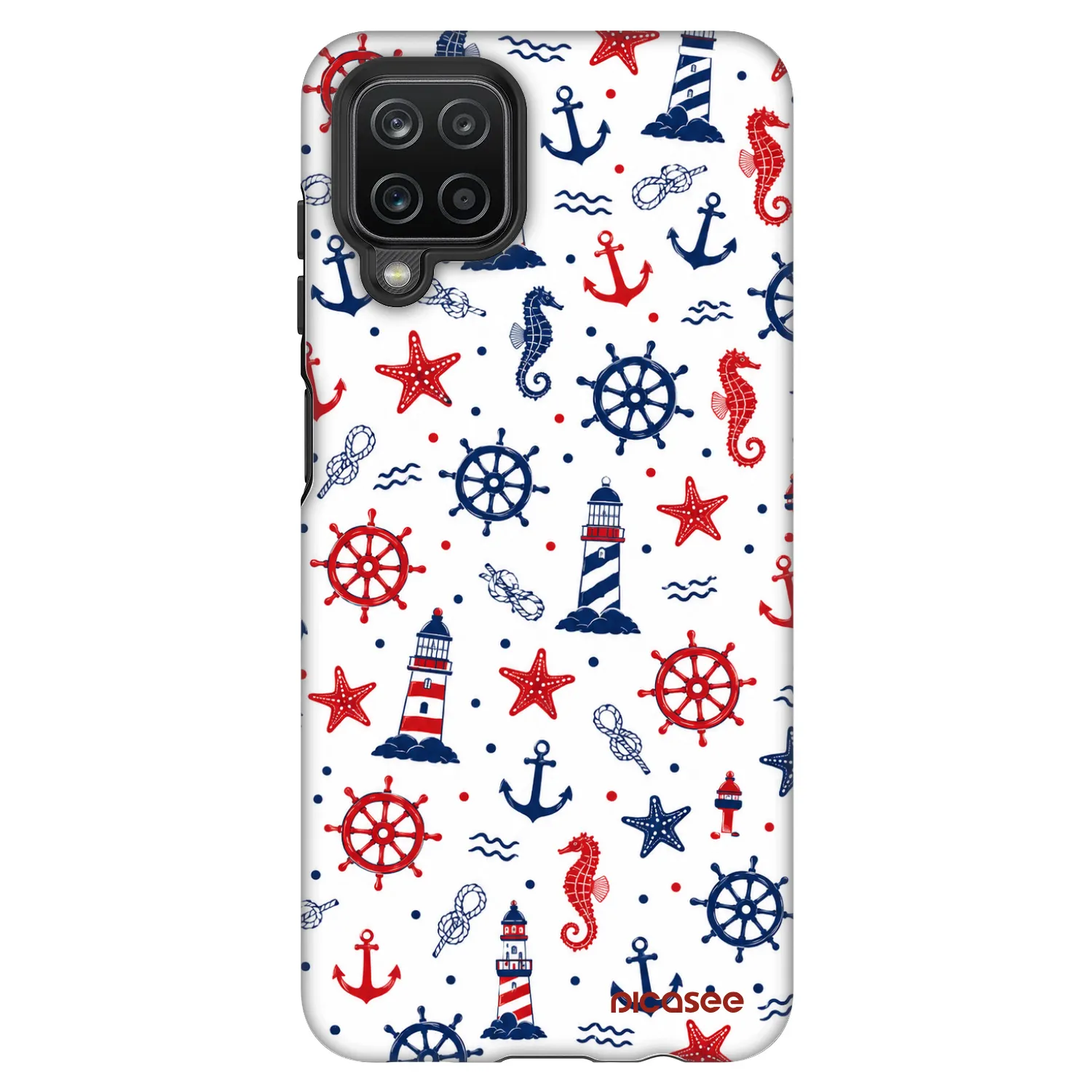 Picasee Fashion Case za Samsung Galaxy A12 A125F - Sailor Vibes