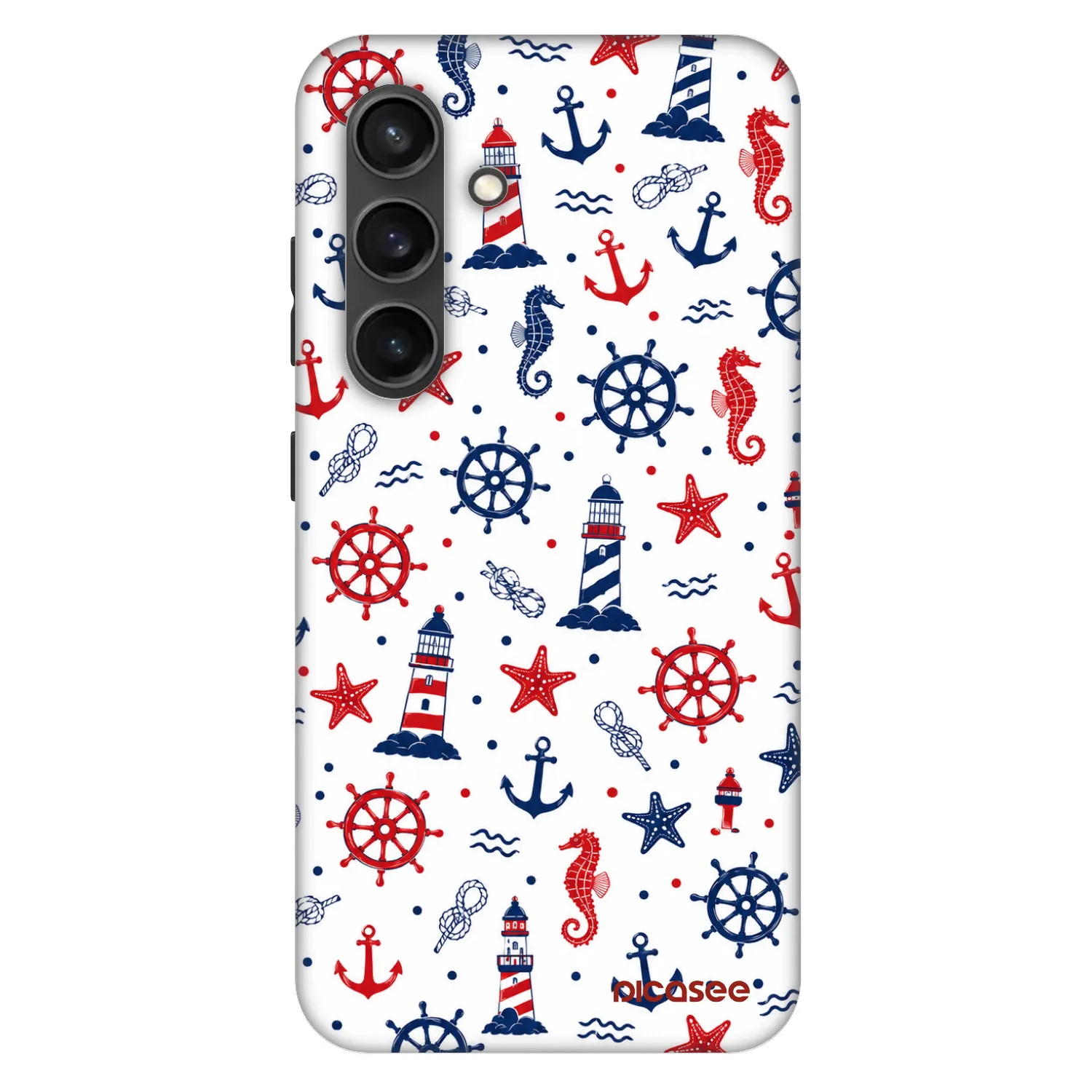 Picasee Fashion Case PowerShare pro Samsung Galaxy S24 S921B 5G - Sailor Vibes