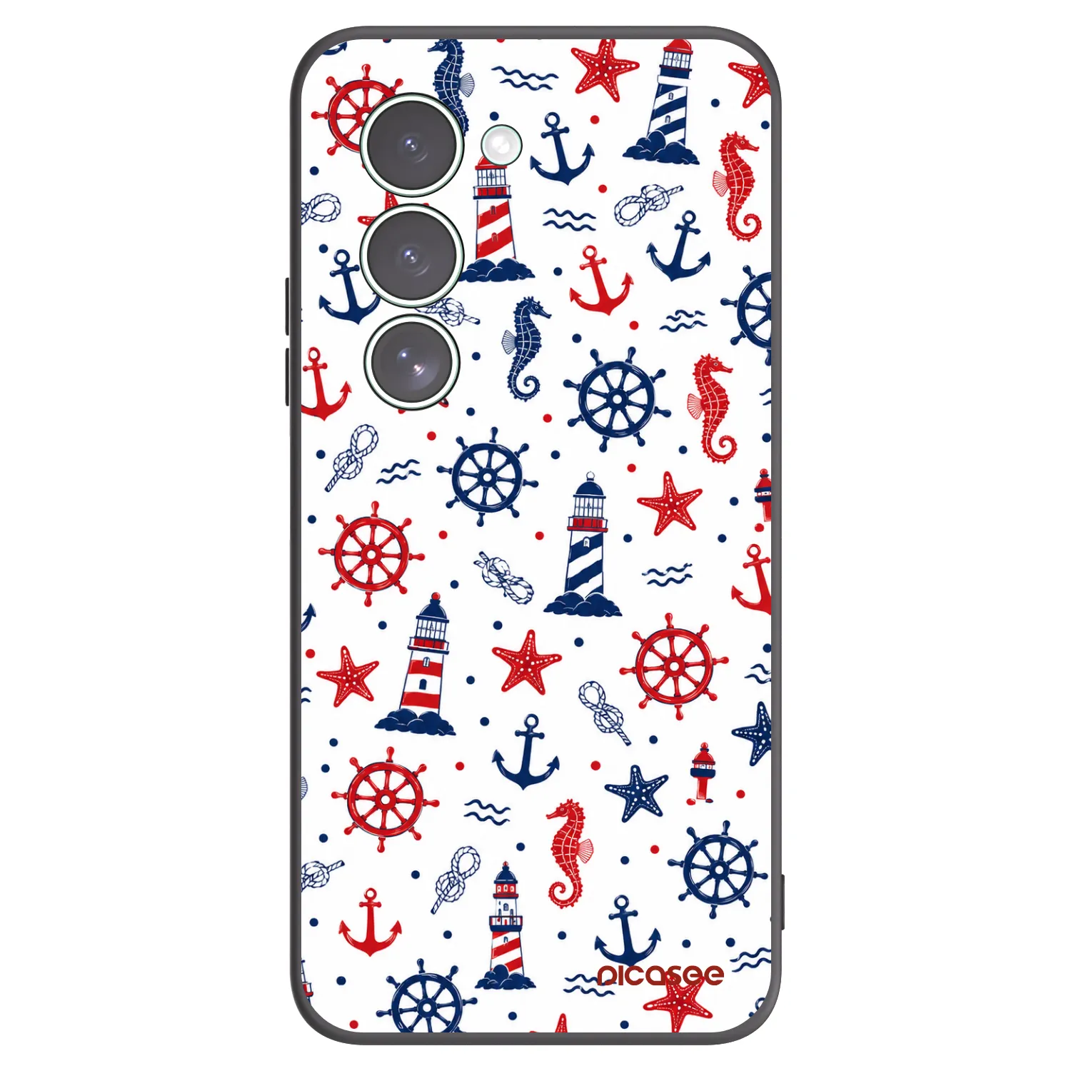 Picasee silikonski črni ovitek za Xiaomi Redmi 15 5G - Sailor Vibes