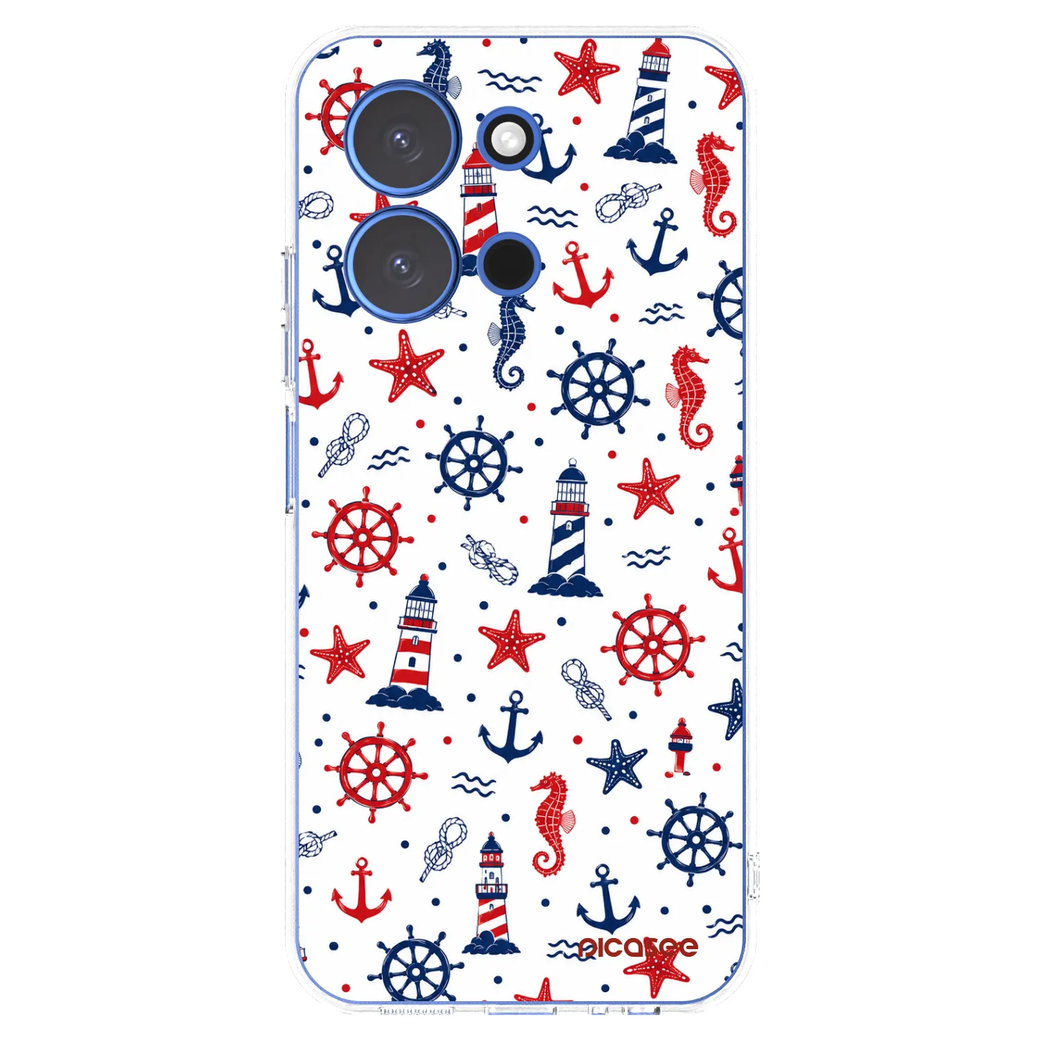 Picasee silikonski prozorni ovitek za Xiaomi Redmi 15C 4G - Sailor Vibes