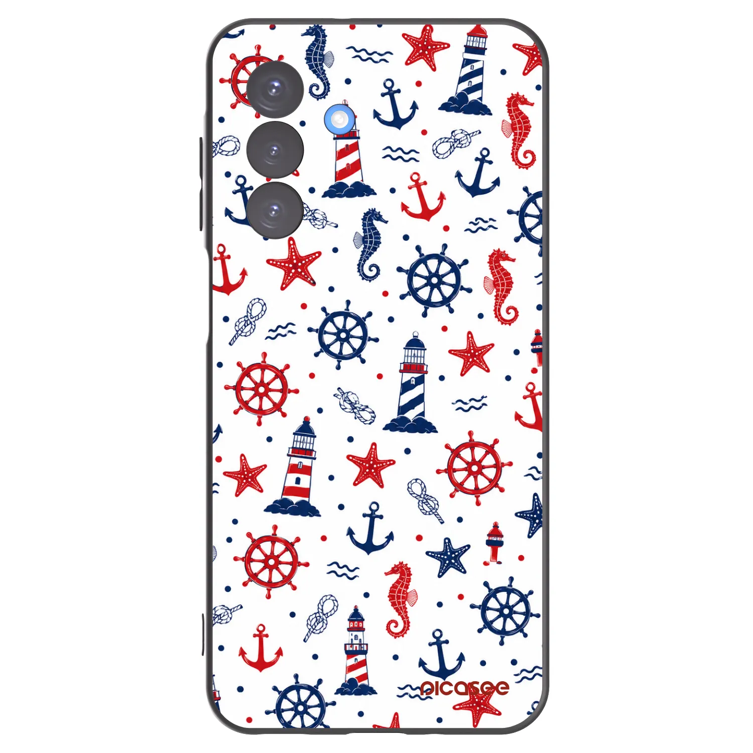 Picasee silikonski črni ovitek za Samsung Galaxy A17 5G - Sailor Vibes