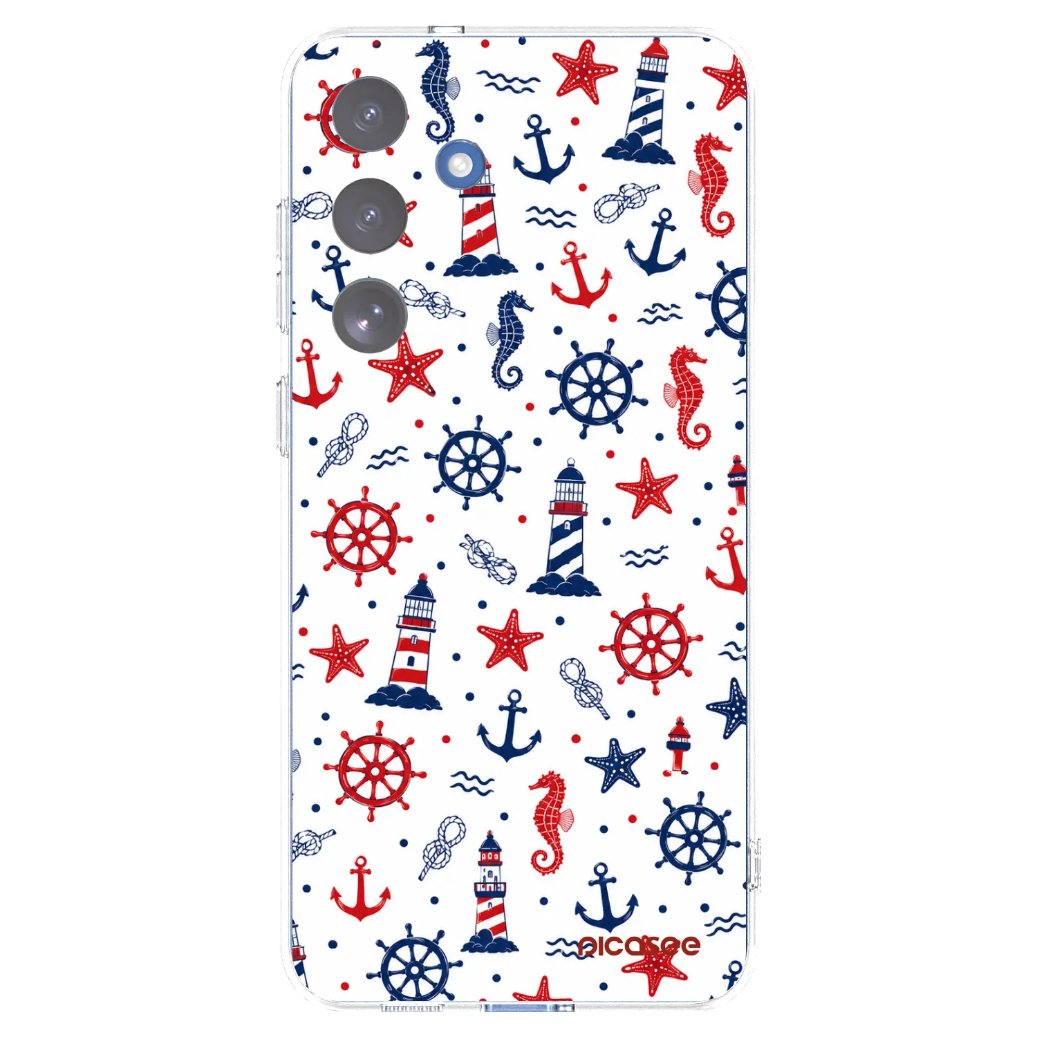 Picasee silikonski prozorni ovitek za Samsung Galaxy S25 FE 5G - Sailor Vibes