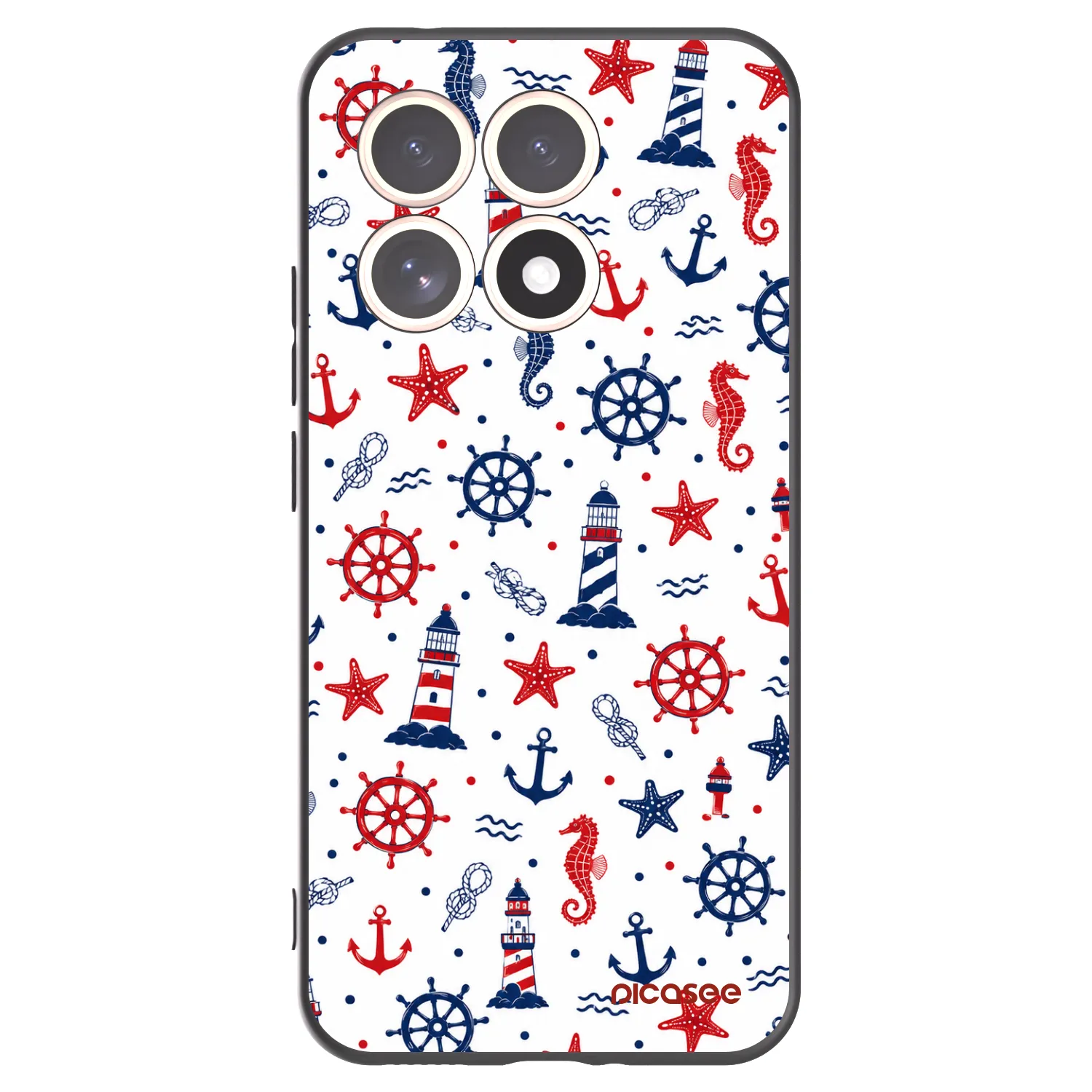 Picasee silikonski črni ovitek za Xiaomi 15T - Sailor Vibes