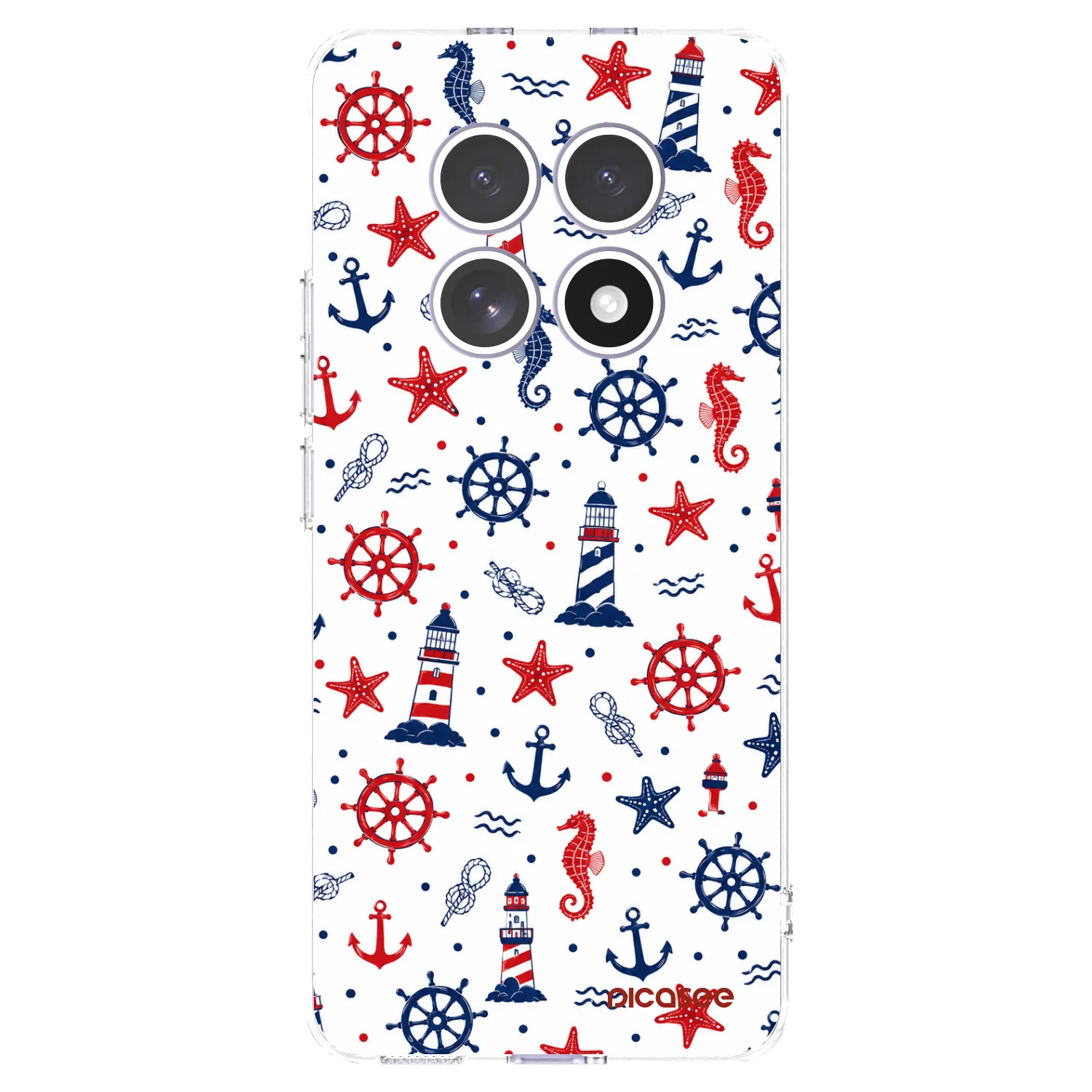 Picasee silikonski prozorni ovitek za Xiaomi Redmi Note 15 - Sailor Vibes