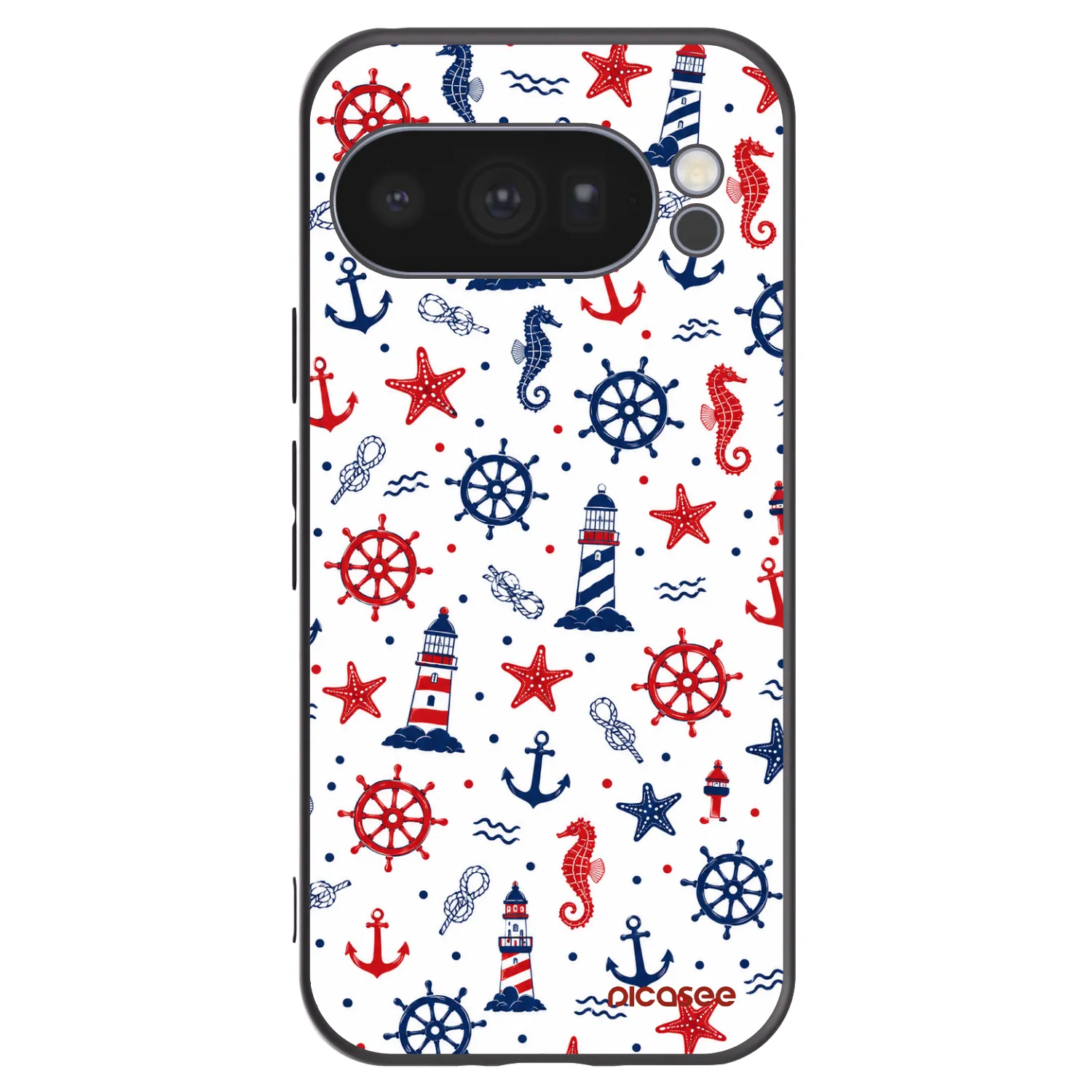 Picasee silikonski črni ovitek za Google Pixel 10 Pro - Sailor Vibes