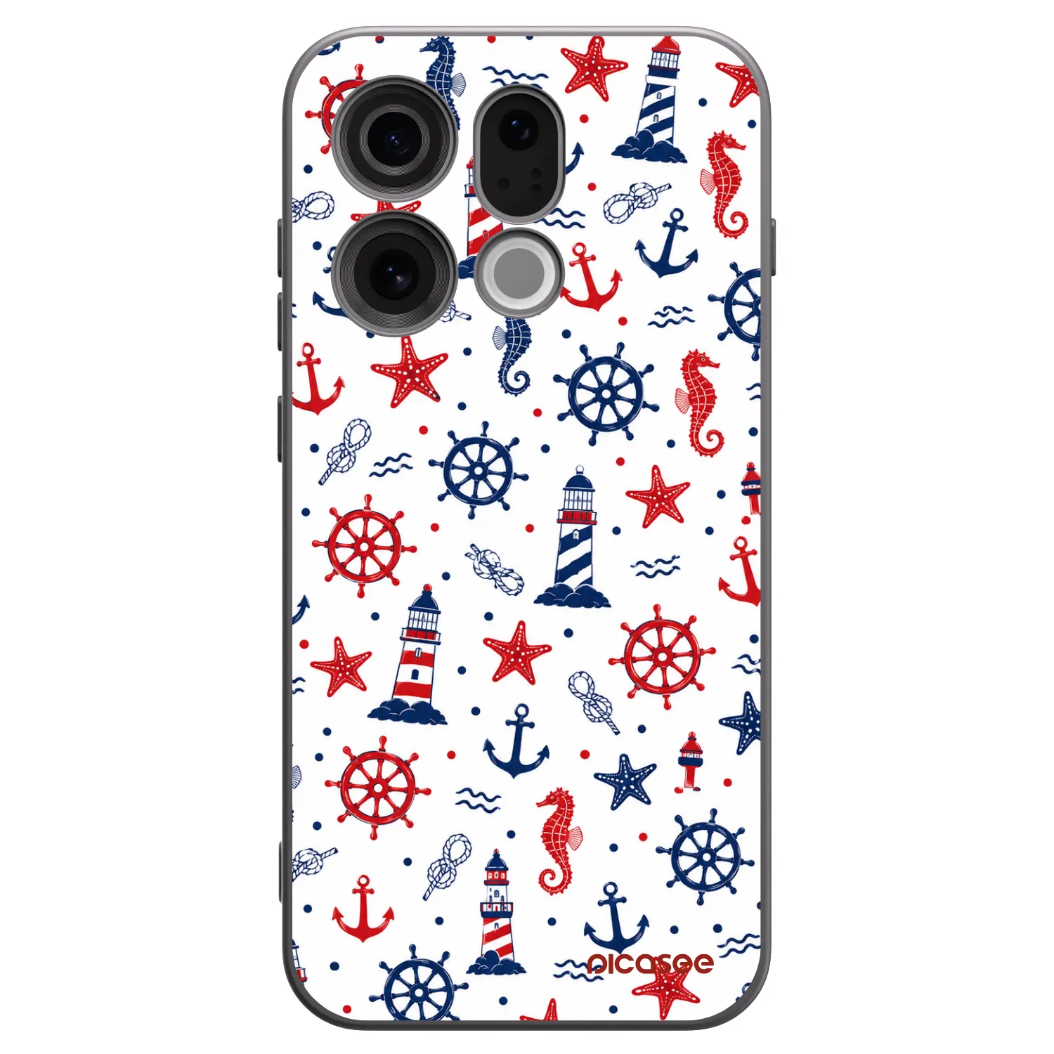 Picasee silikonski črni ovitek za OPPO Find X9 - Sailor Vibes