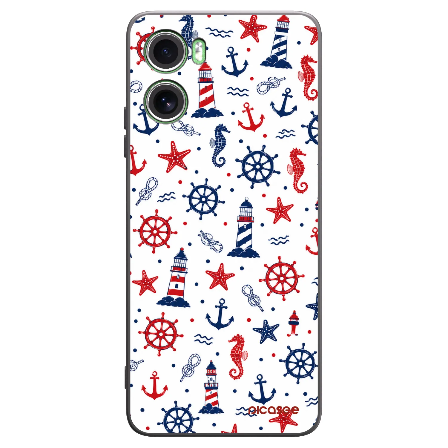Picasee silikonski črni ovitek za Motorola Moto G06 - Sailor Vibes